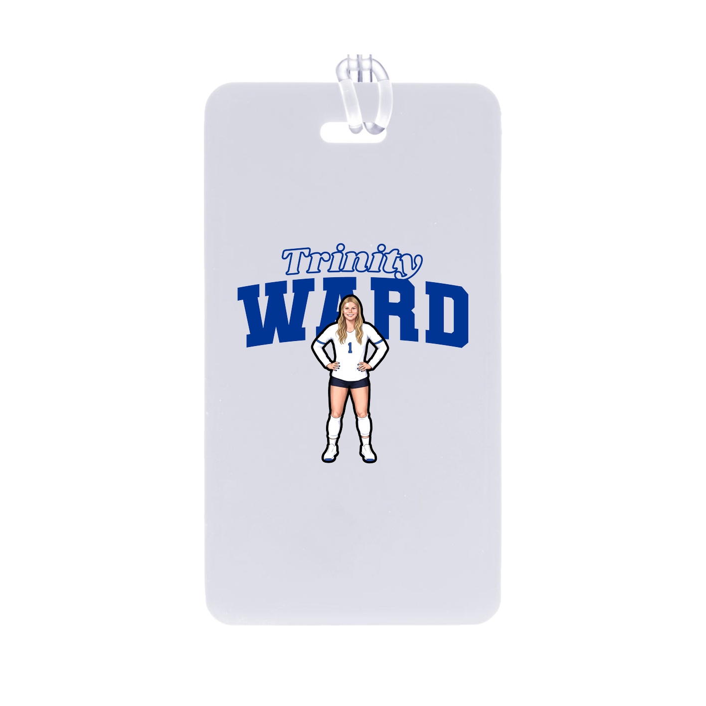 Bag Tag — Name Arch in Classic