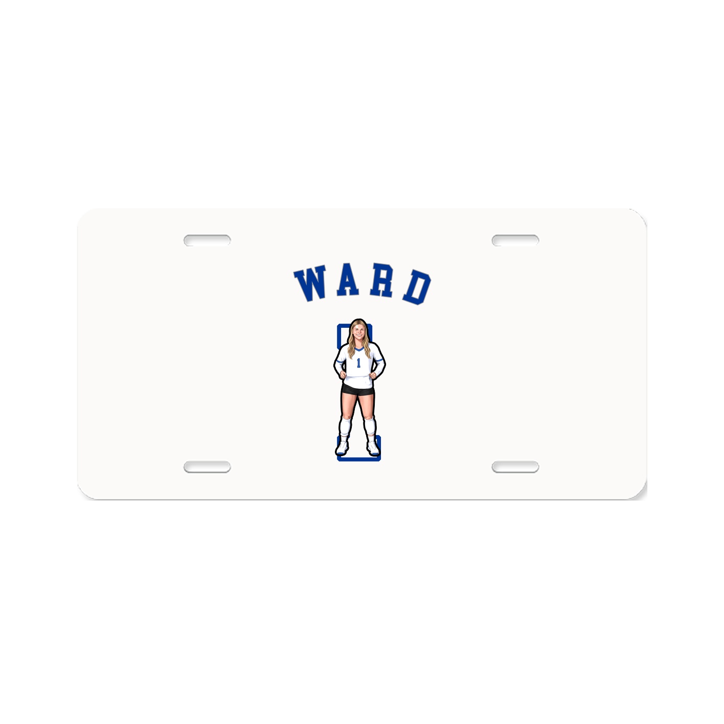 License Plate — Shirsey Arch in Classic