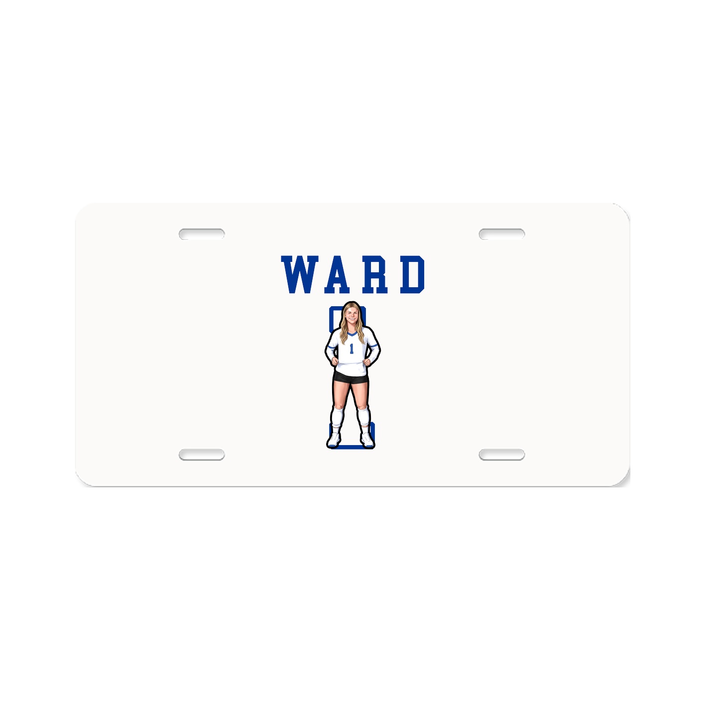 License Plate — Shirsey in Classic