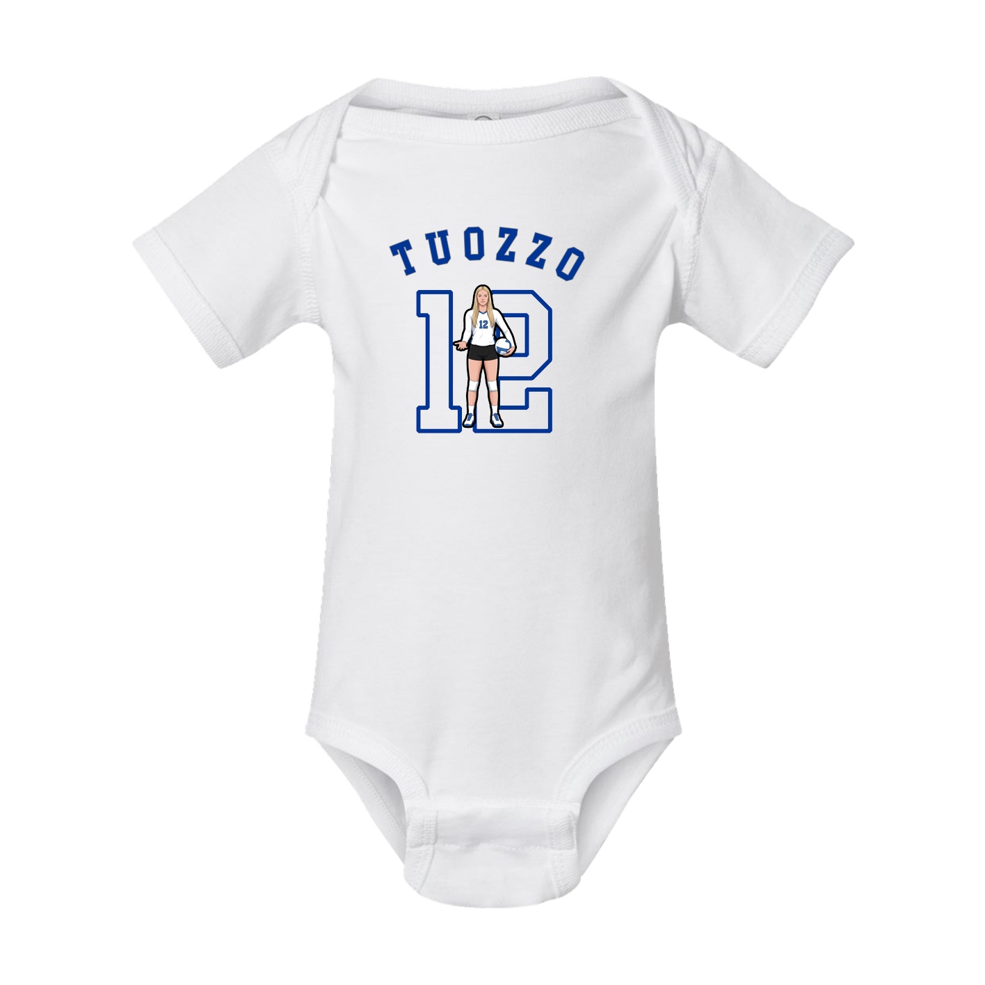 Baby Onesie — Shirsey Arch in White