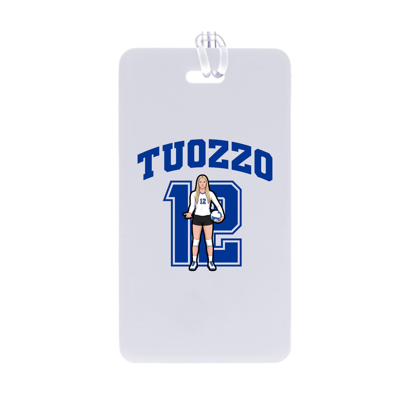 Bag Tag — Number in Classic