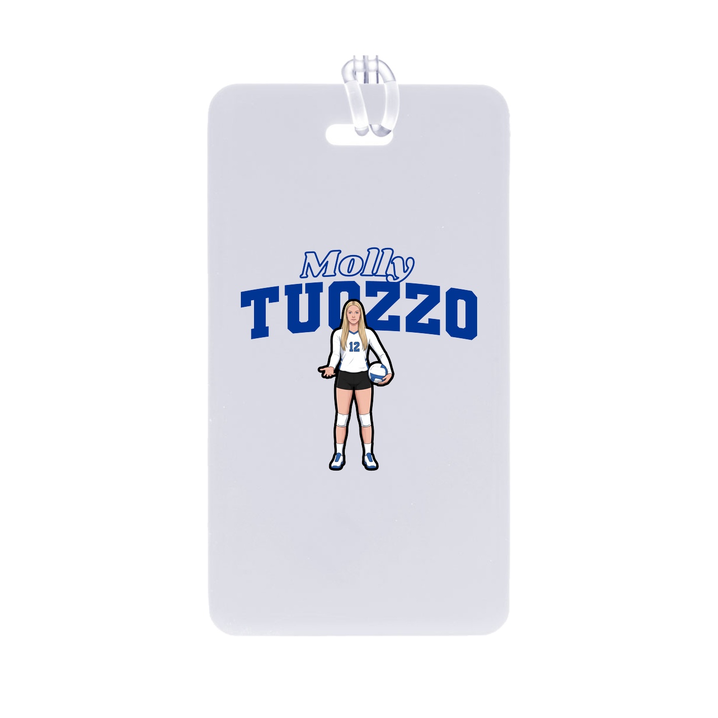 Bag Tag — Name Arch in Classic