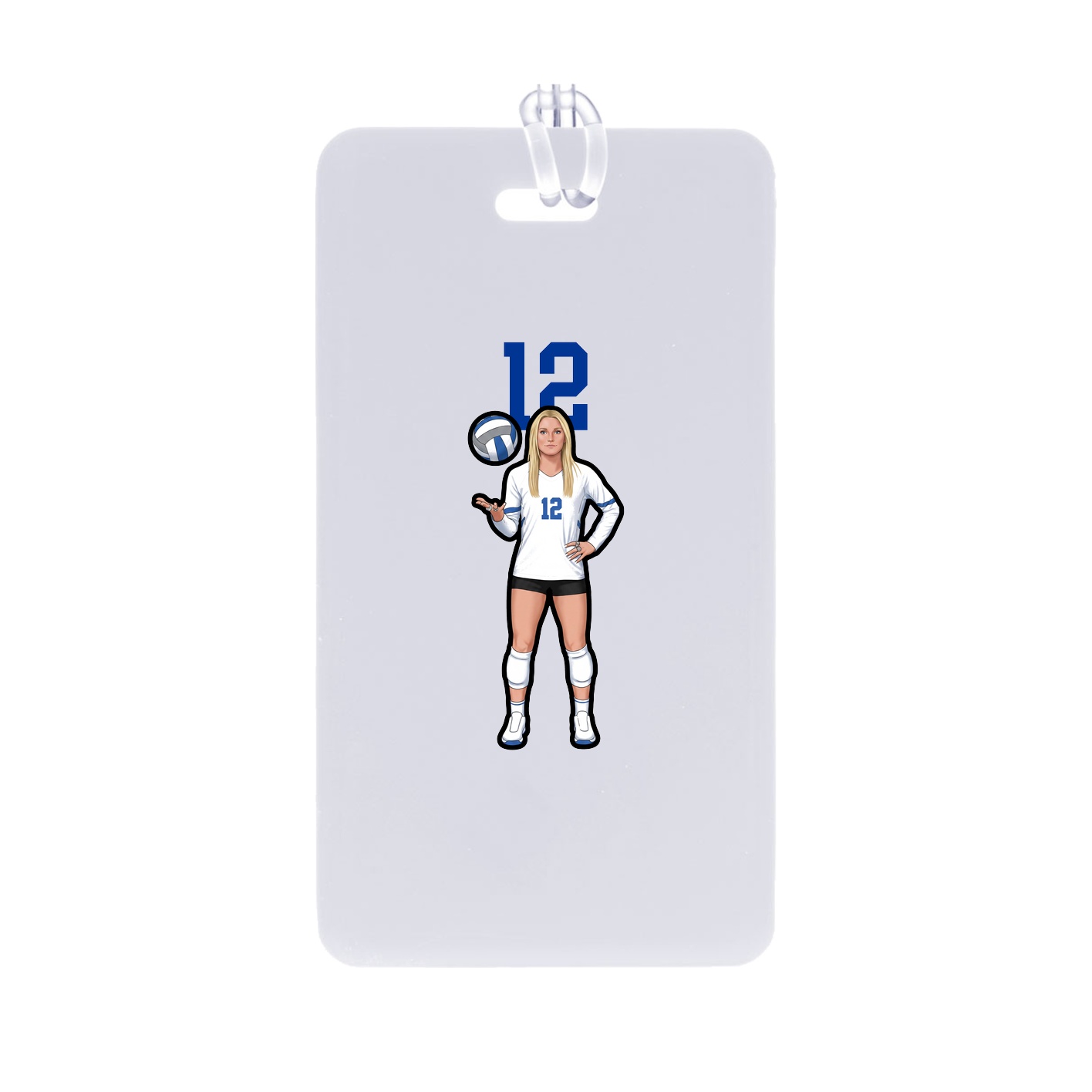Bag Tag — Number Top in Classic