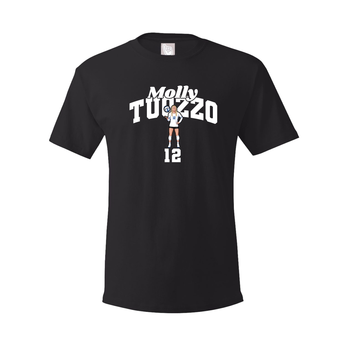 Tee — Signature Arch in Black
