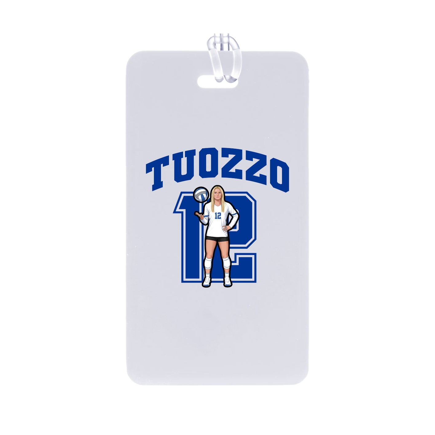 Bag Tag — Number in Classic