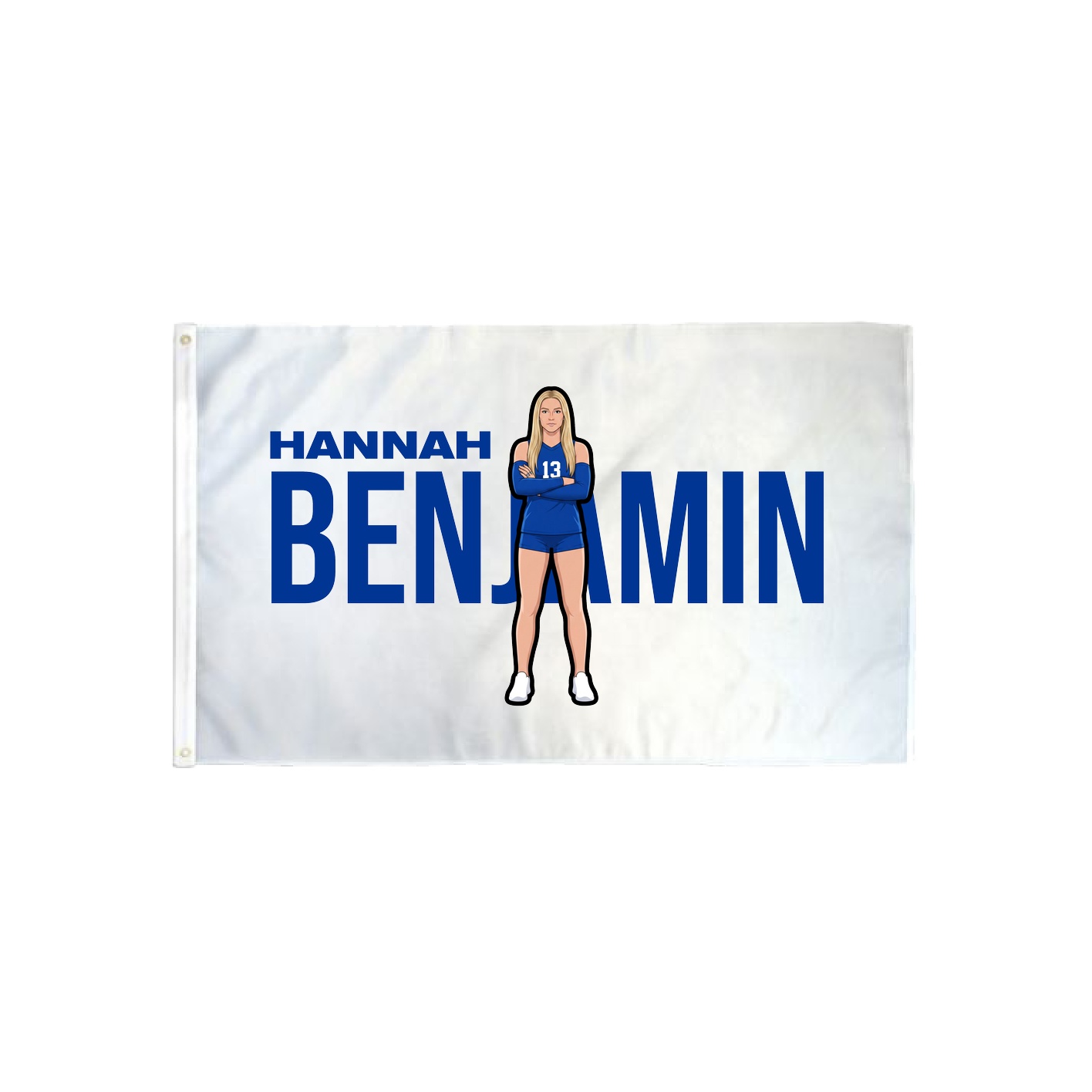 3x5 Flag — Player Name in Classic