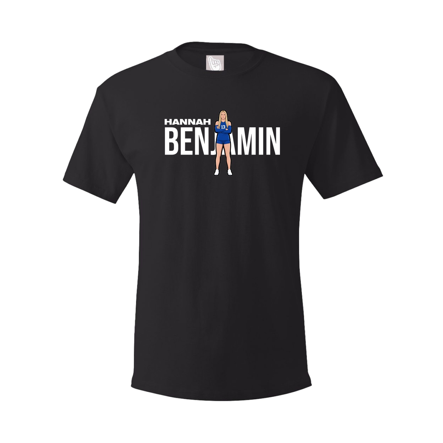 Youth Tee — Player Name in Black