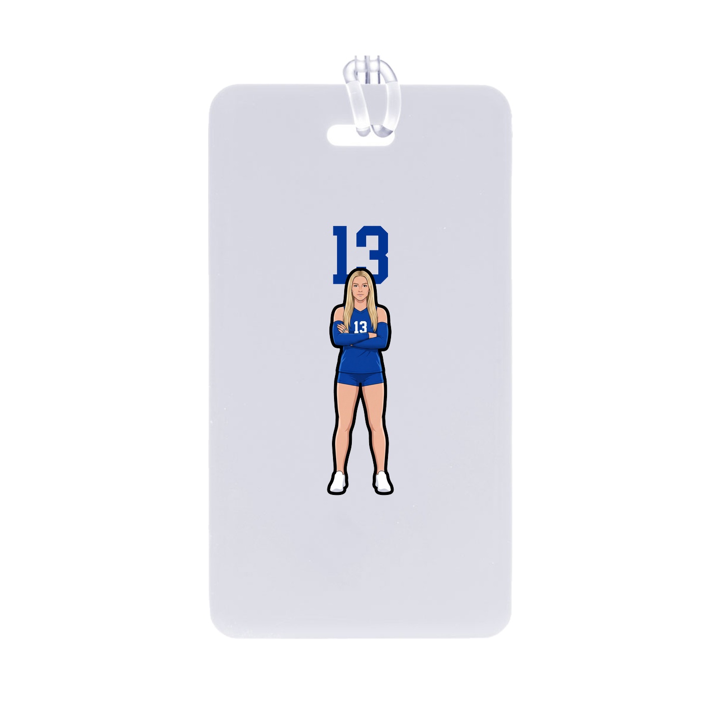 Bag Tag — Number Top in Classic