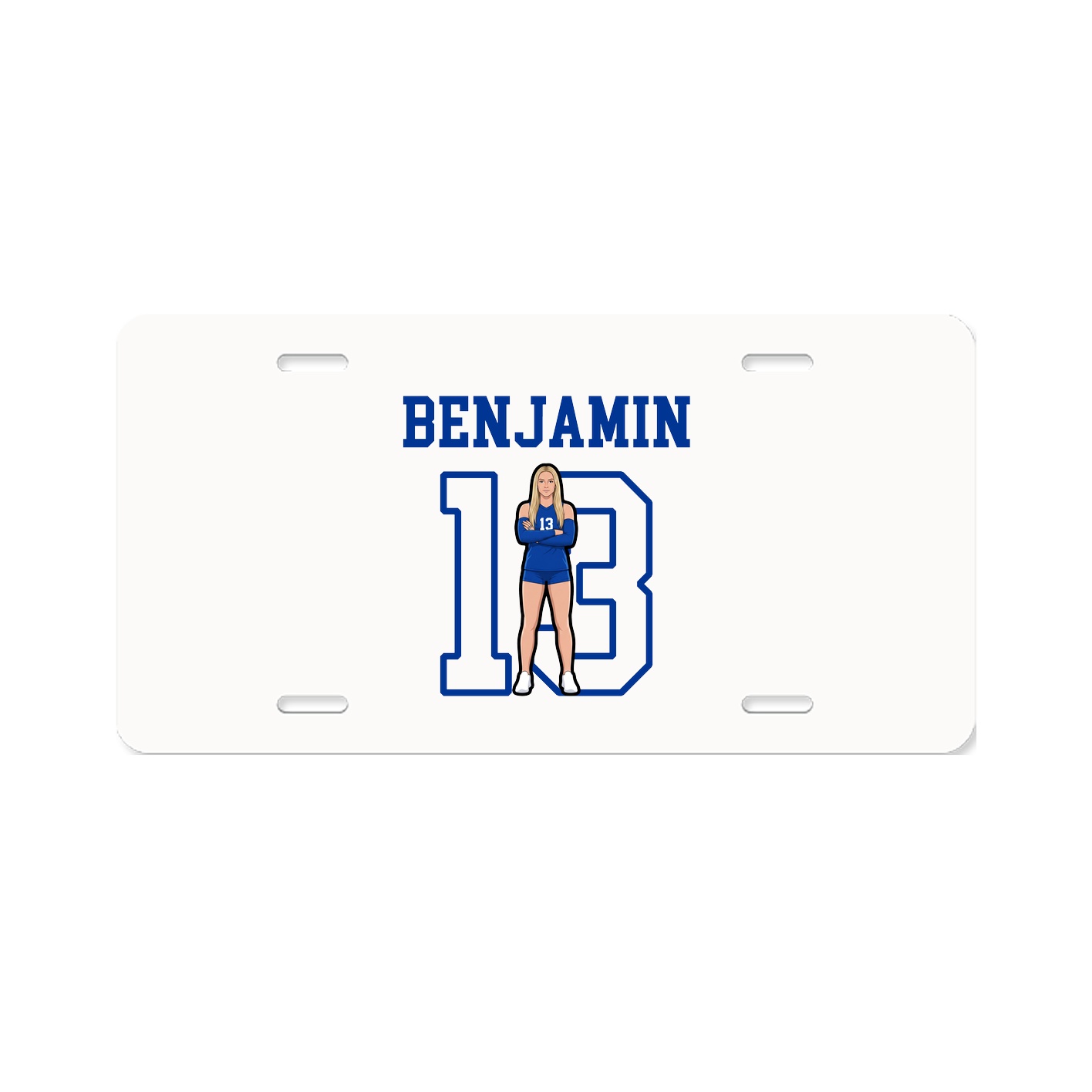 License Plate — Shirsey in Classic