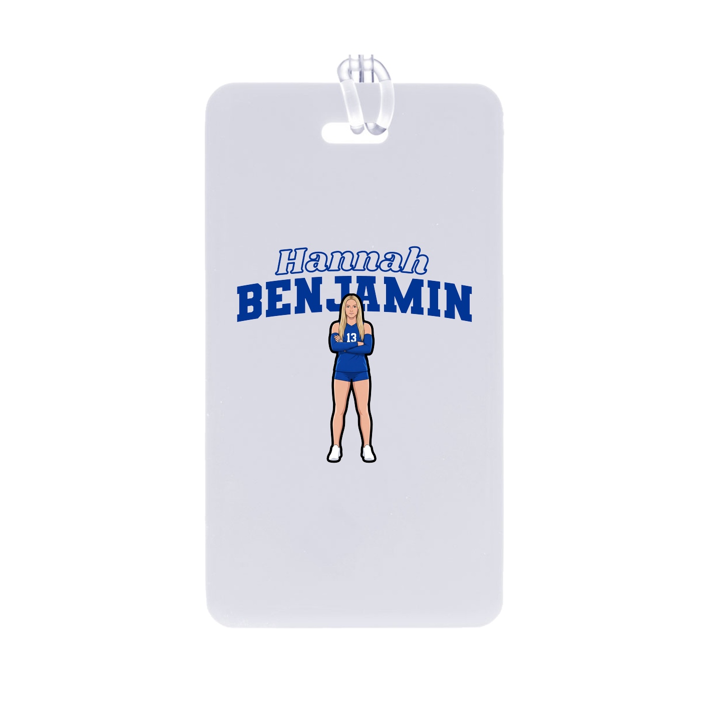 Bag Tag — Name Arch in Classic