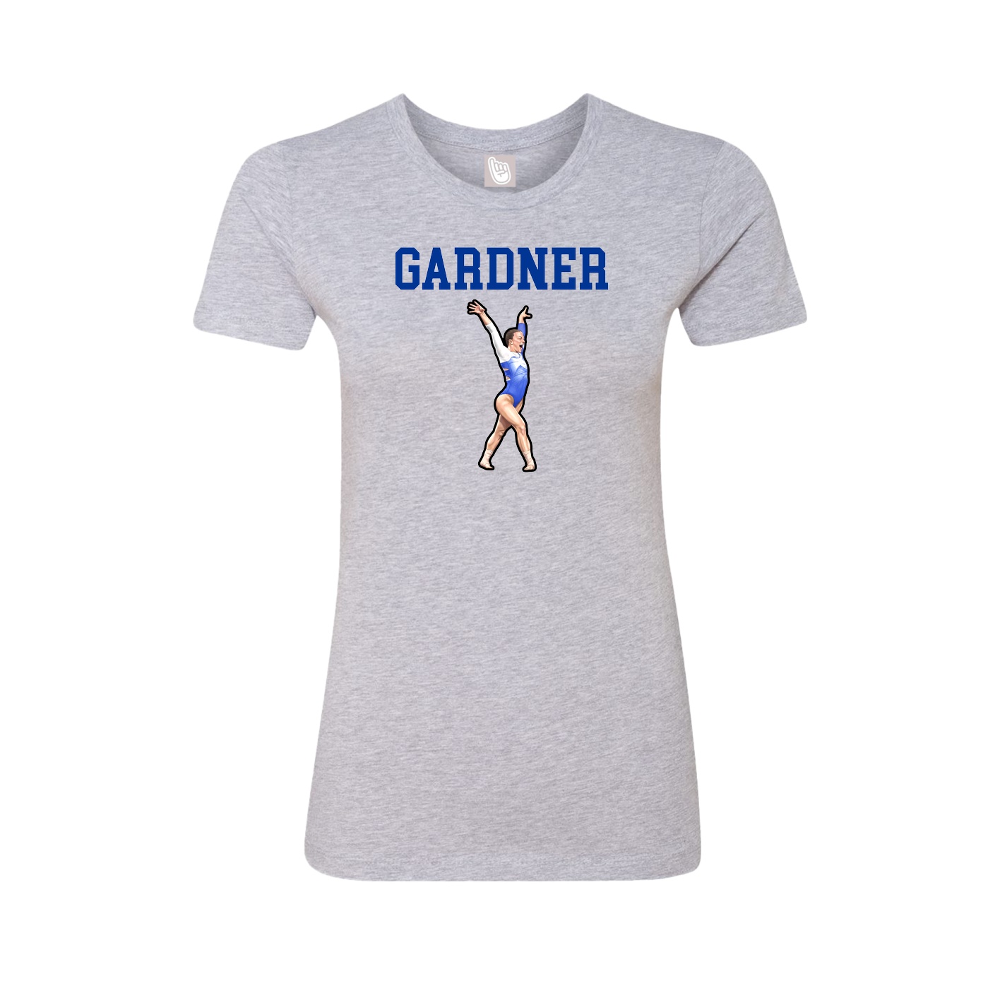 Fitted Women's Tee — Shirsey in Grey