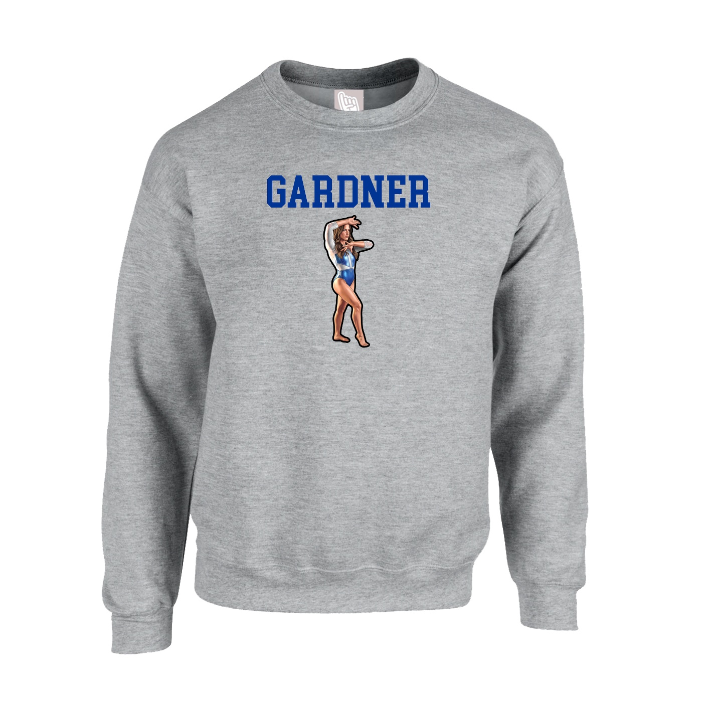 Fleece Crew — Shirsey in Grey
