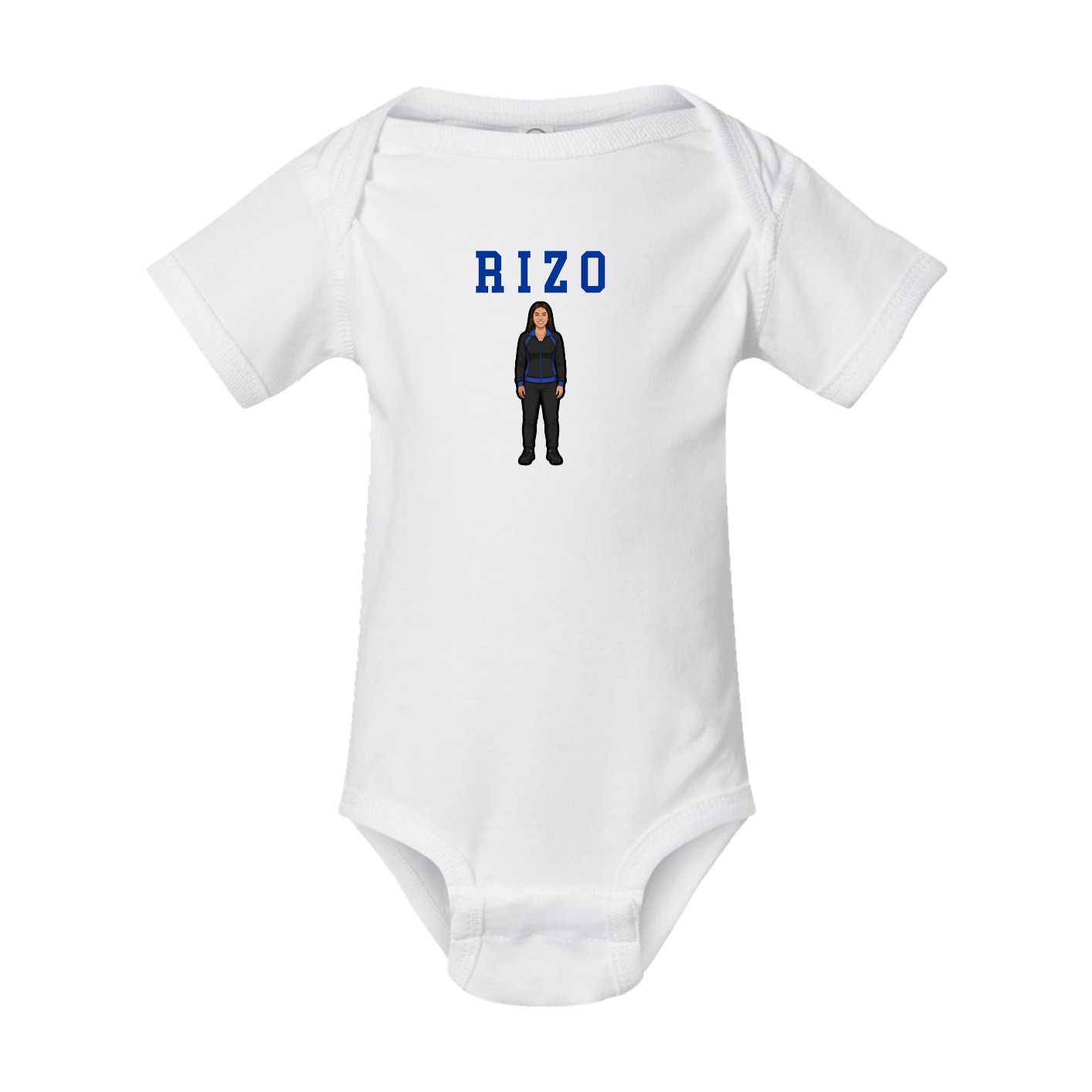 Baby Onesie — Shirsey in White