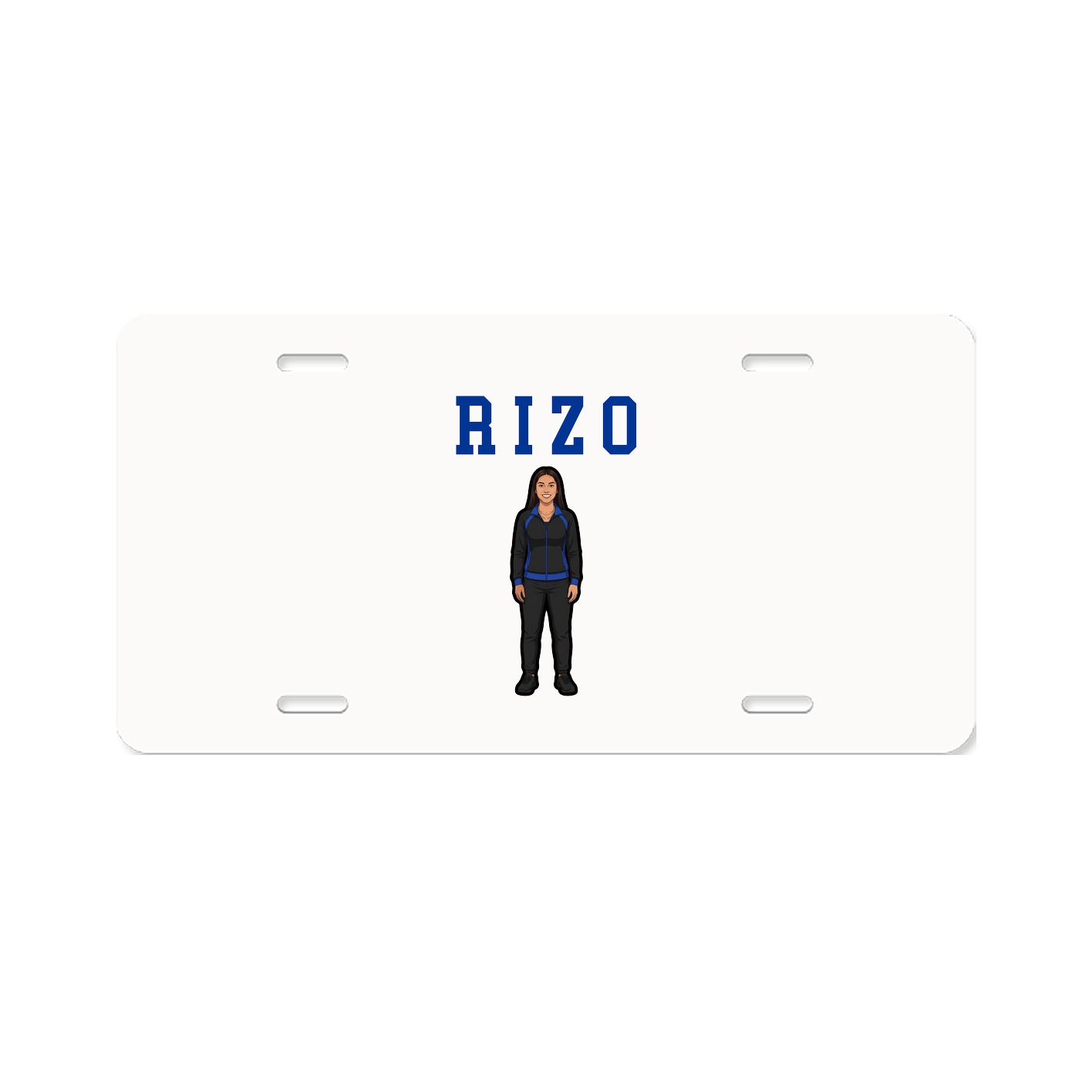 License Plate — Shirsey in Classic