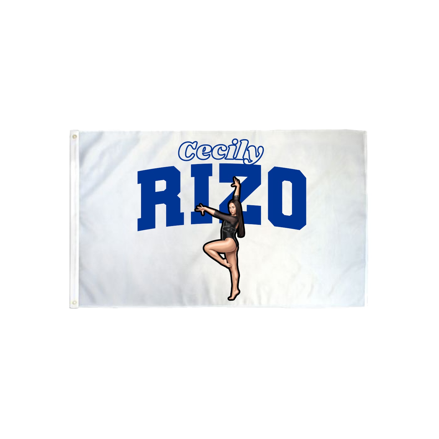 3x5 Flag — Name Arch in Classic