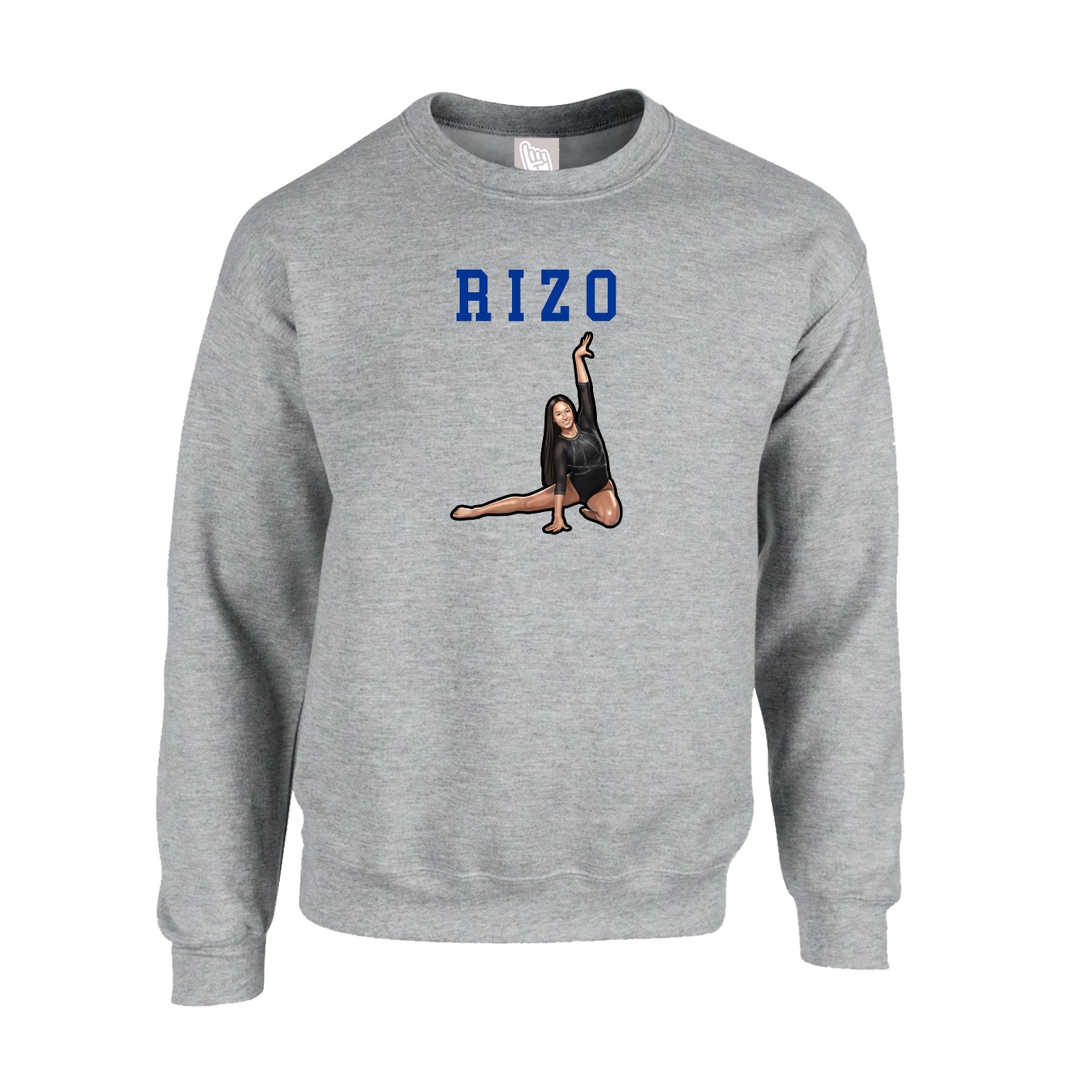 Fleece Crew — Shirsey in Grey