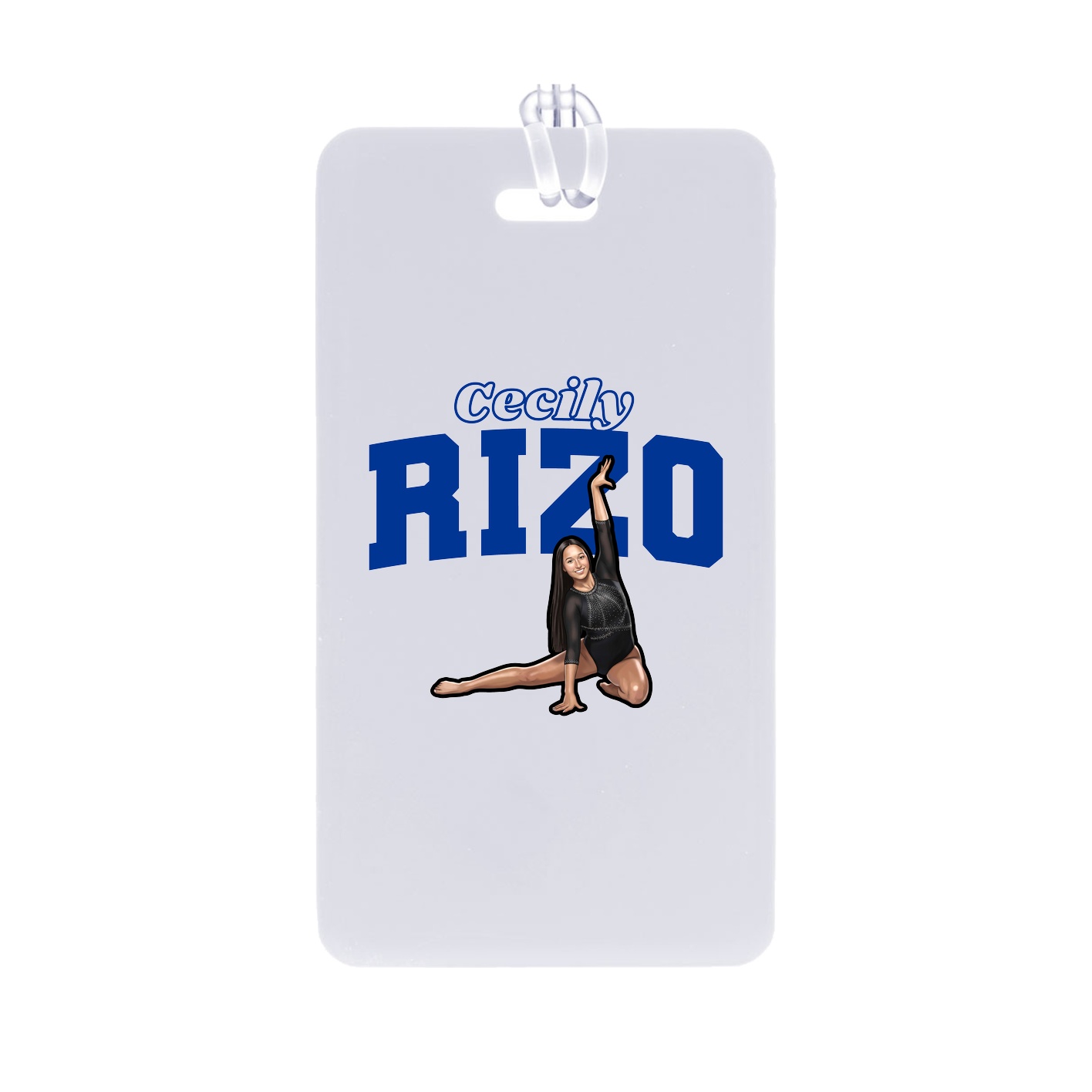 Bag Tag — Name Arch in Classic