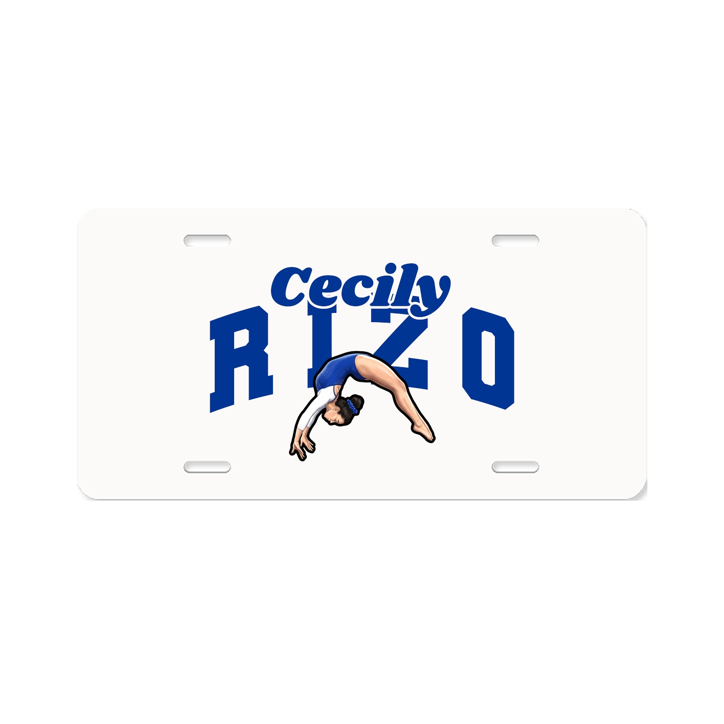 License Plate — Signature Arch in Classic