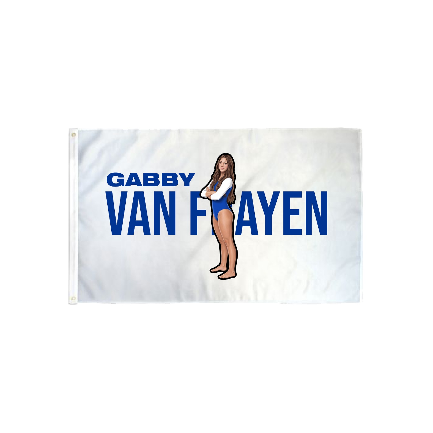 3x5 Flag — Player Name in Classic