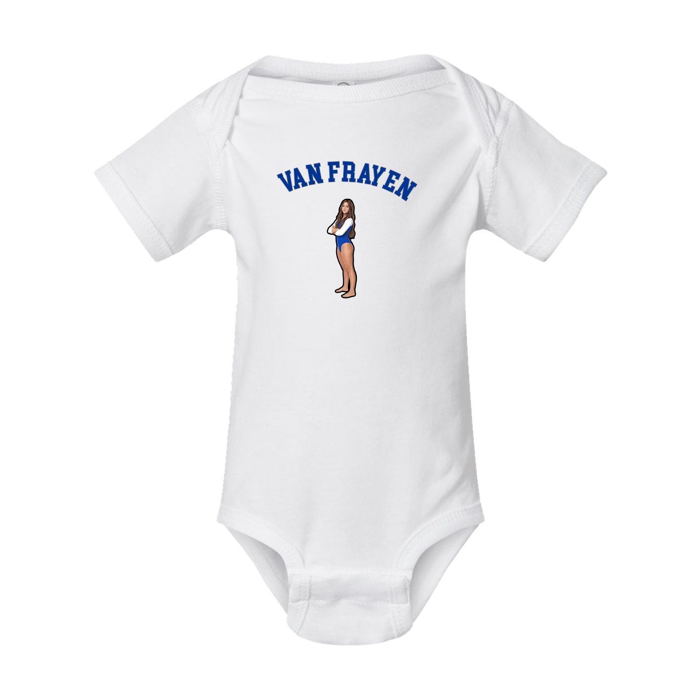 Baby Onesie — Shirsey Arch in White