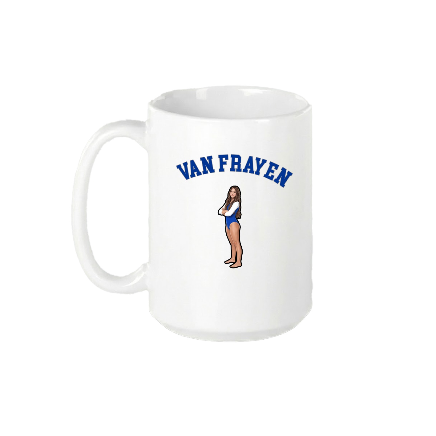 15oz Coffee Mug — Shirsey Arch in White