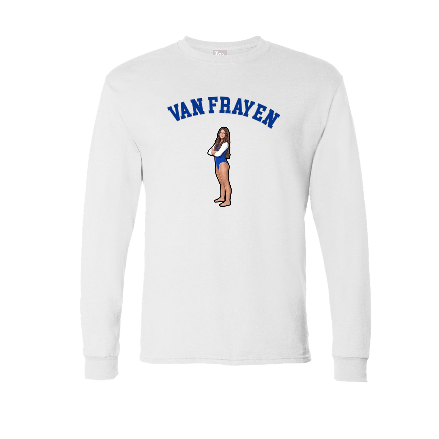 Long Sleeve Tee — Shirsey Arch in White