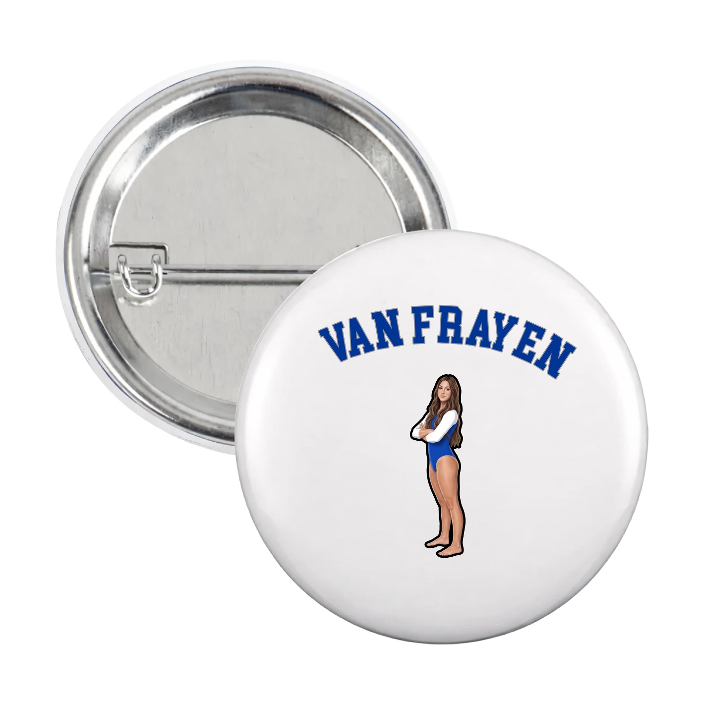 Game Day Button — Shirsey Arch in White