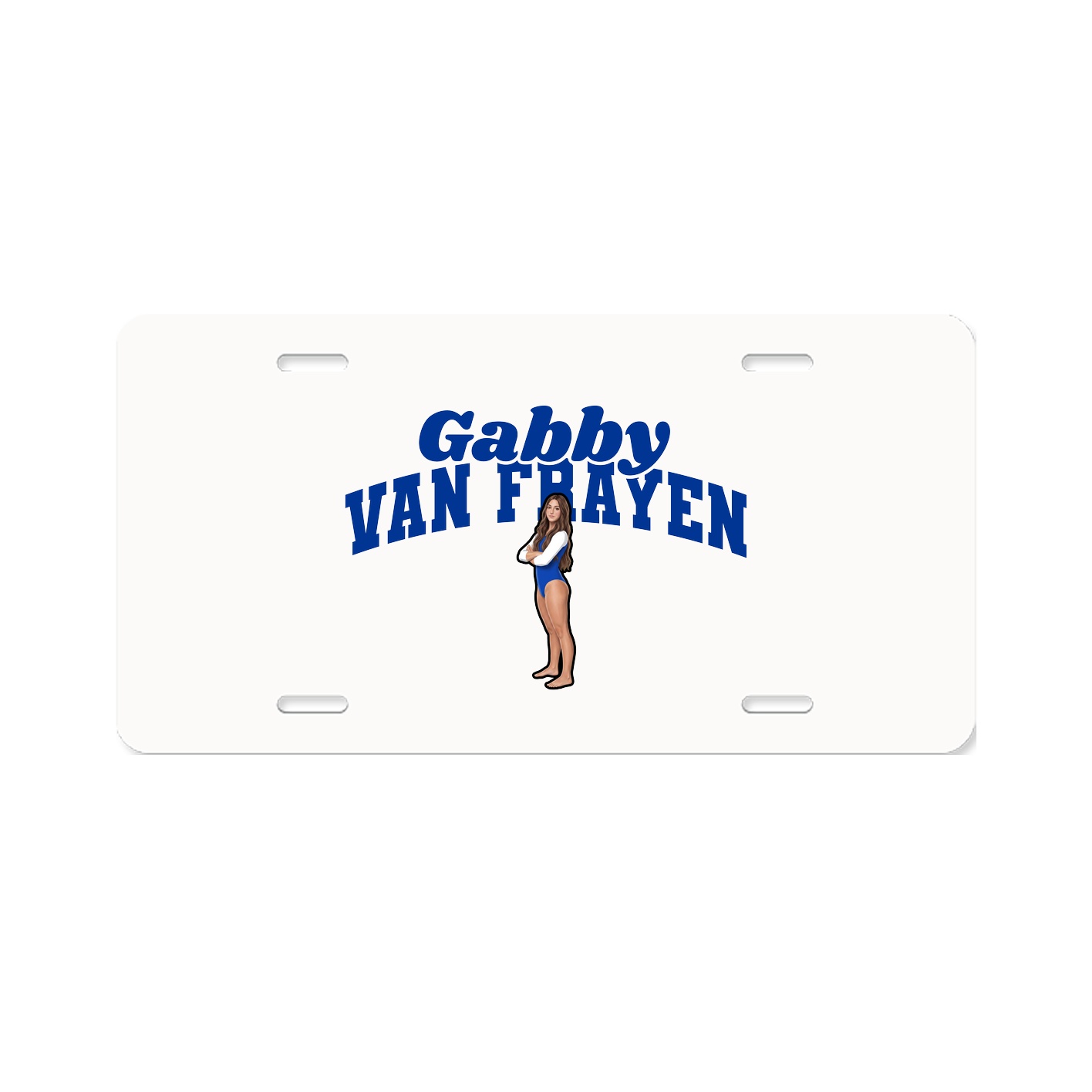 License Plate — Signature Arch in Classic