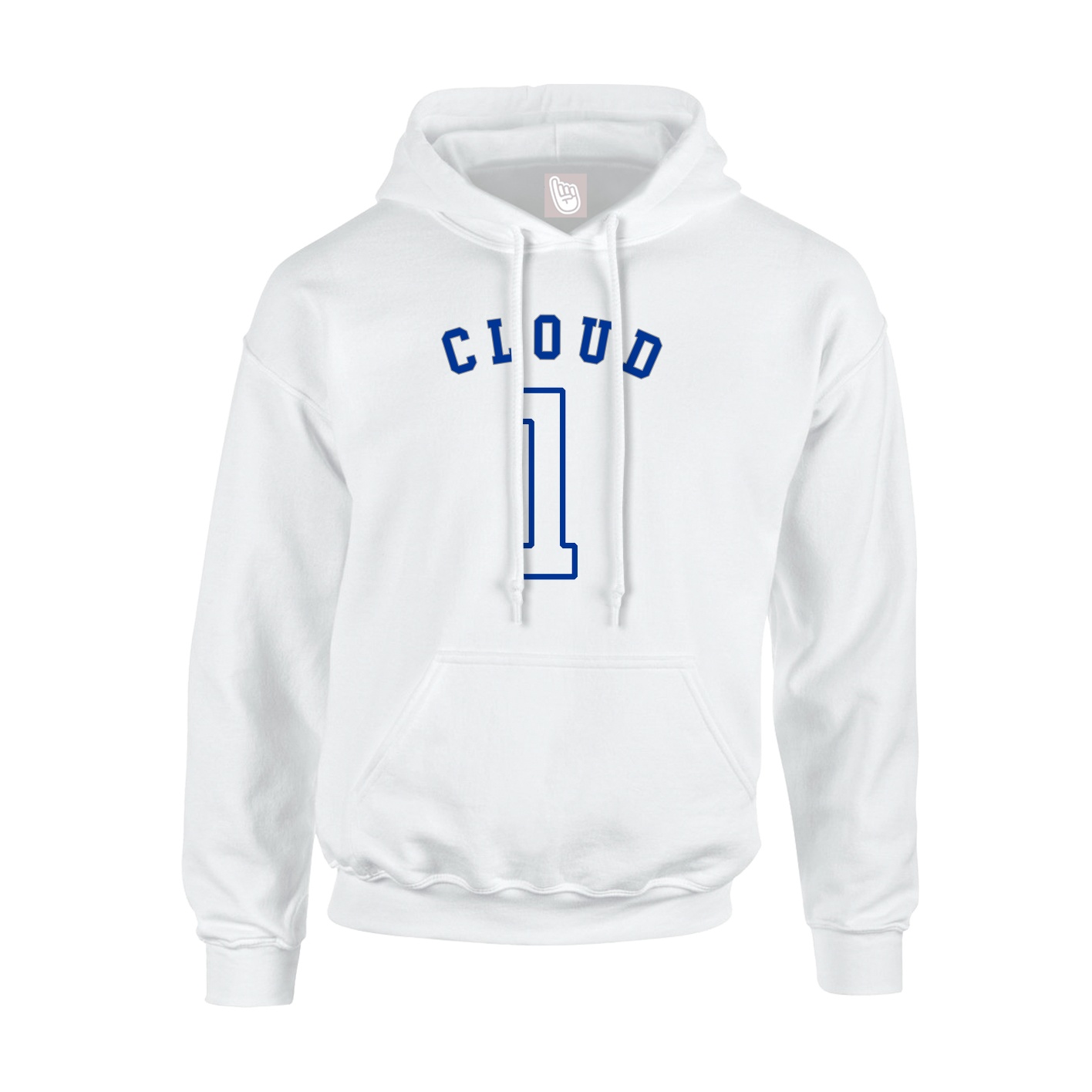 Hoodie — Shirsey Arch in White