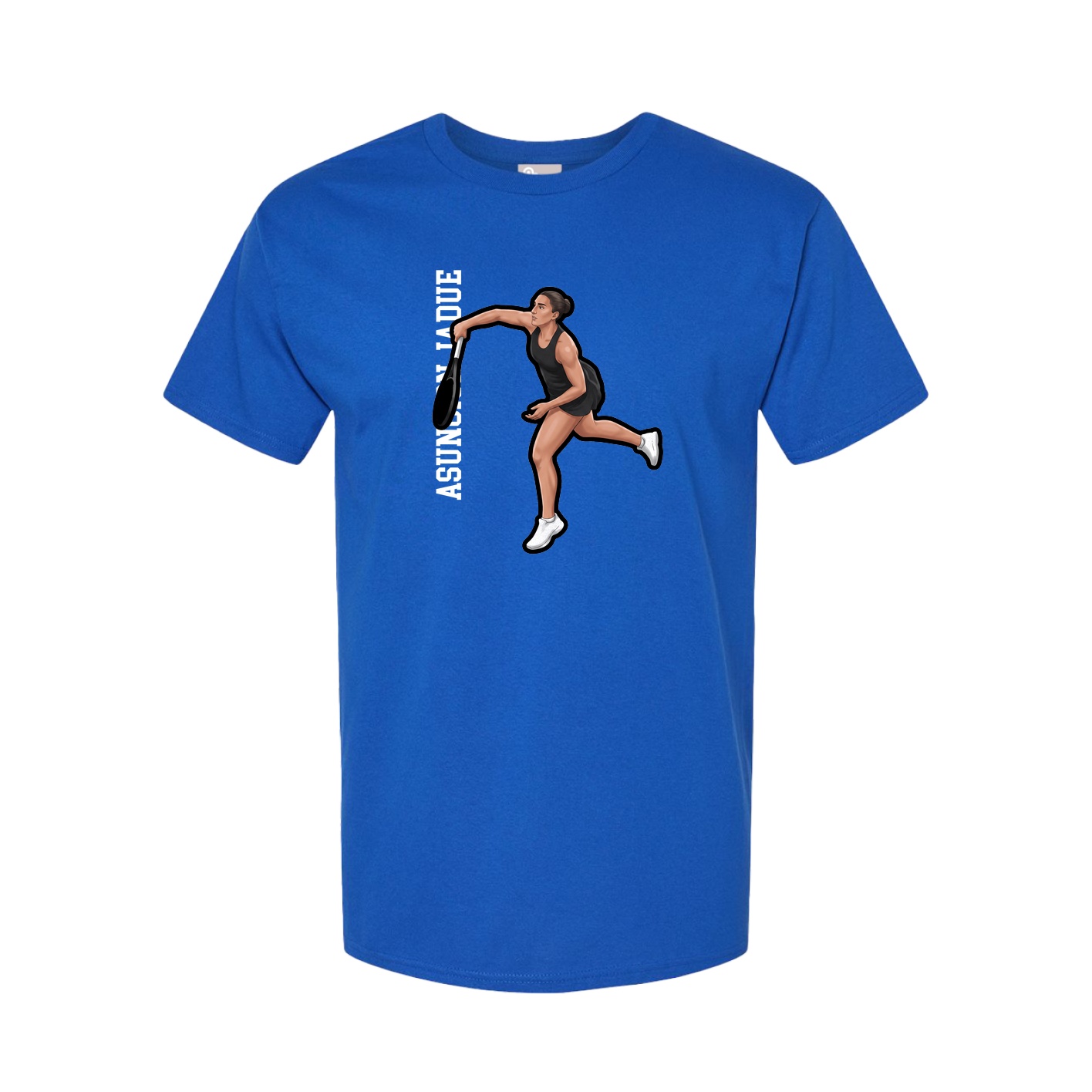 Tee — Name Vertical in Royal