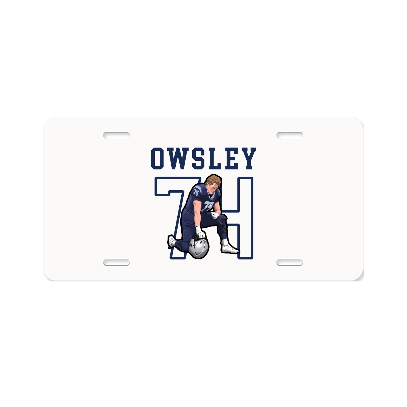 License Plate — Shirsey in Classic
