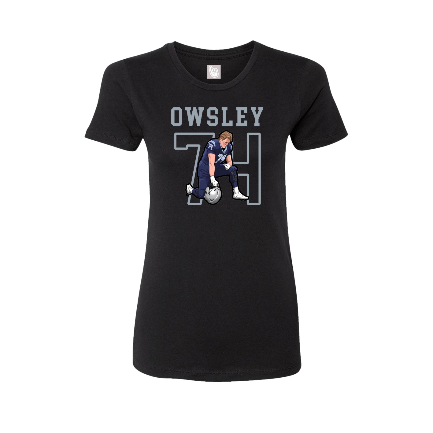 Fitted Women's Tee — Shirsey in Black