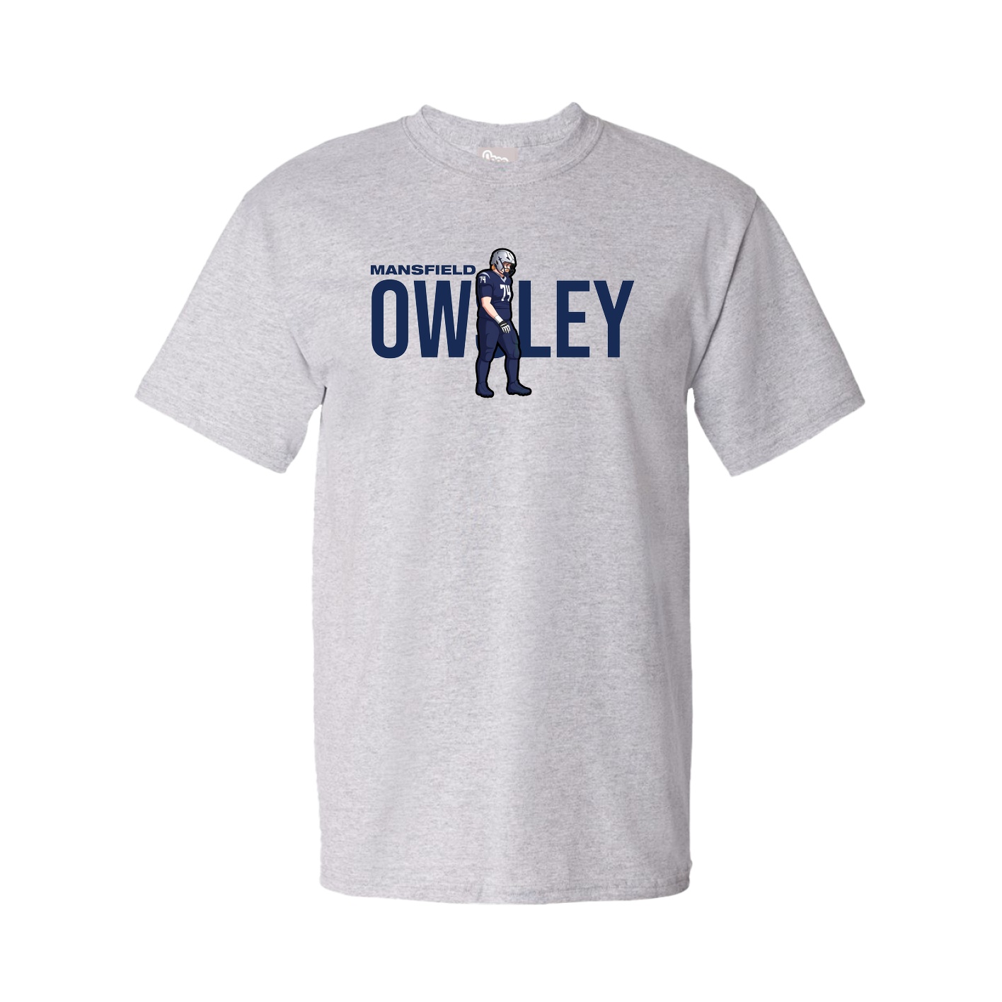 Youth Tee — Player Name in Grey