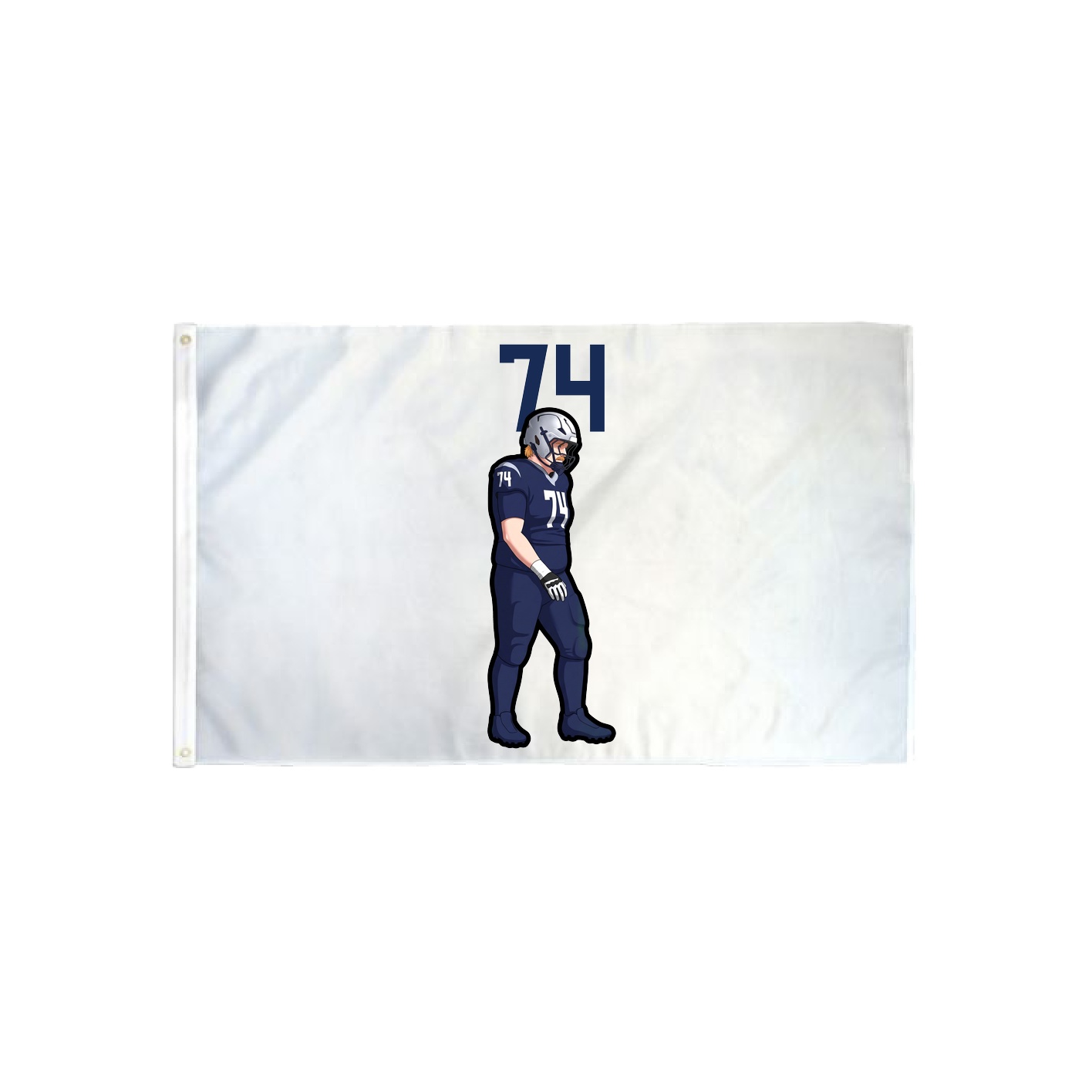 3x5 Flag — Number Top in Classic