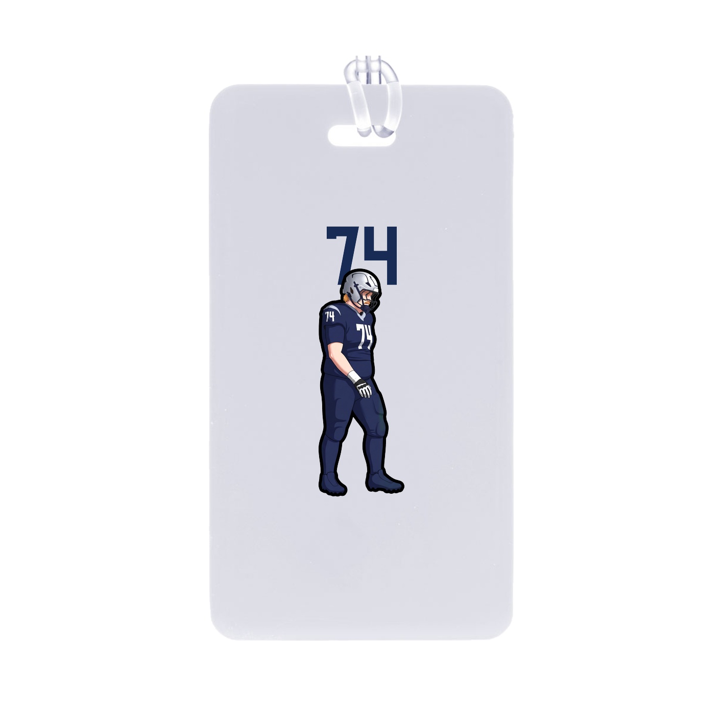 Bag Tag — Number Top in Classic