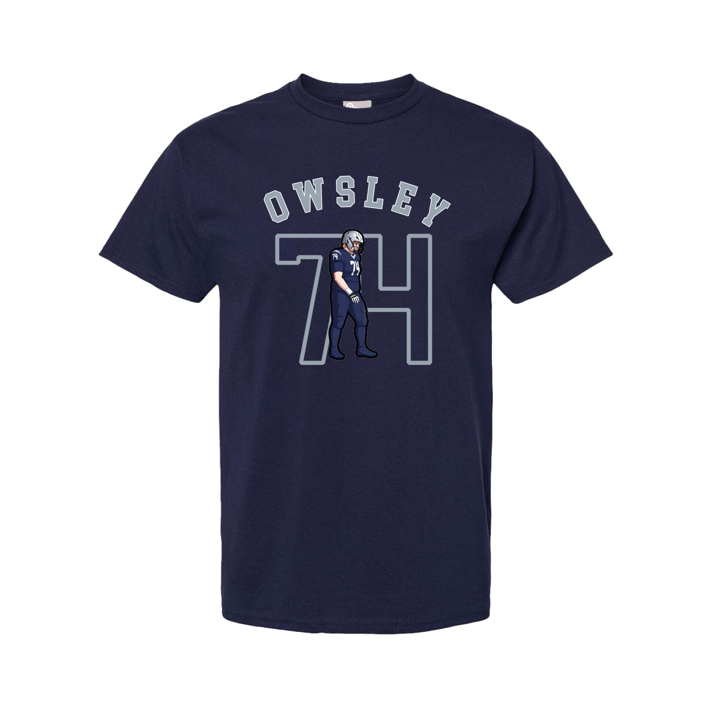 Youth Tee — Shirsey Arch in Navy