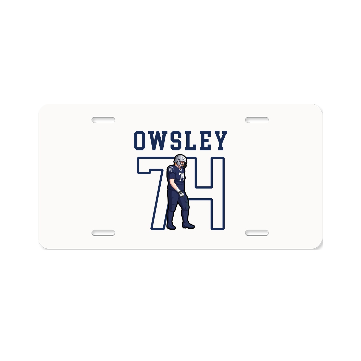 License Plate — Shirsey in Classic