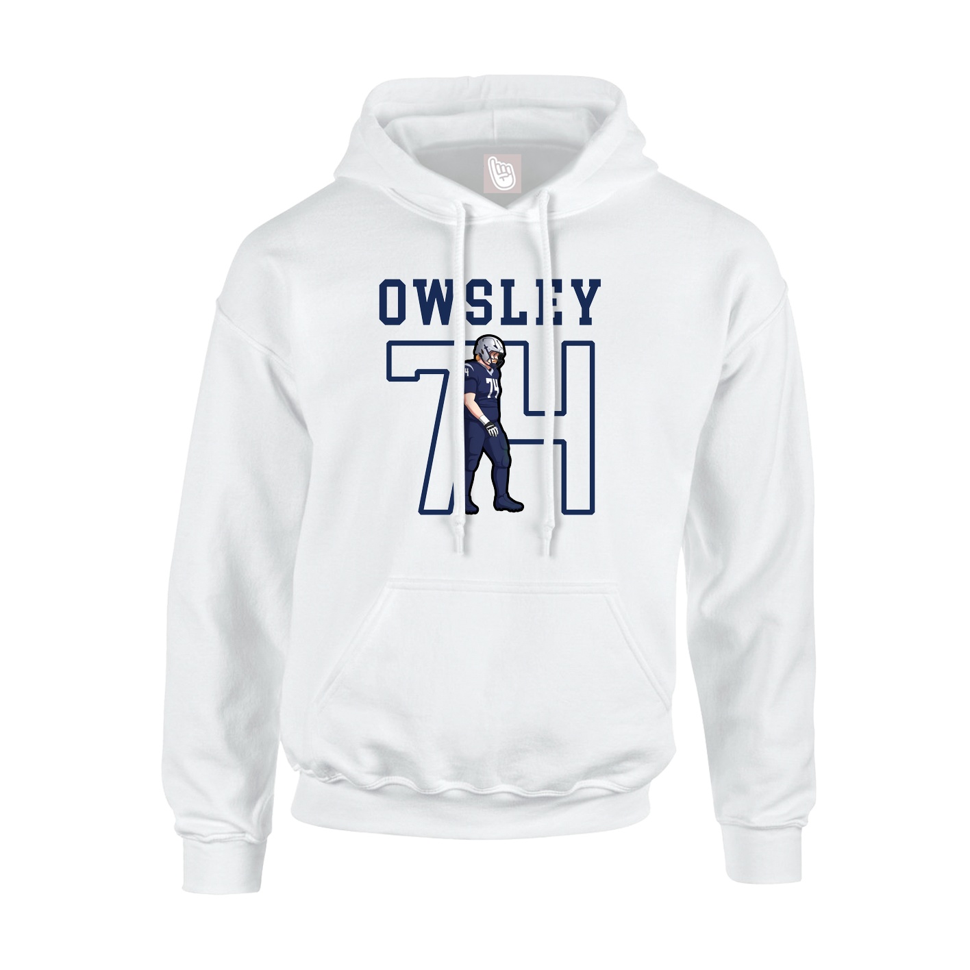 Youth Hoodie — Shirsey in White