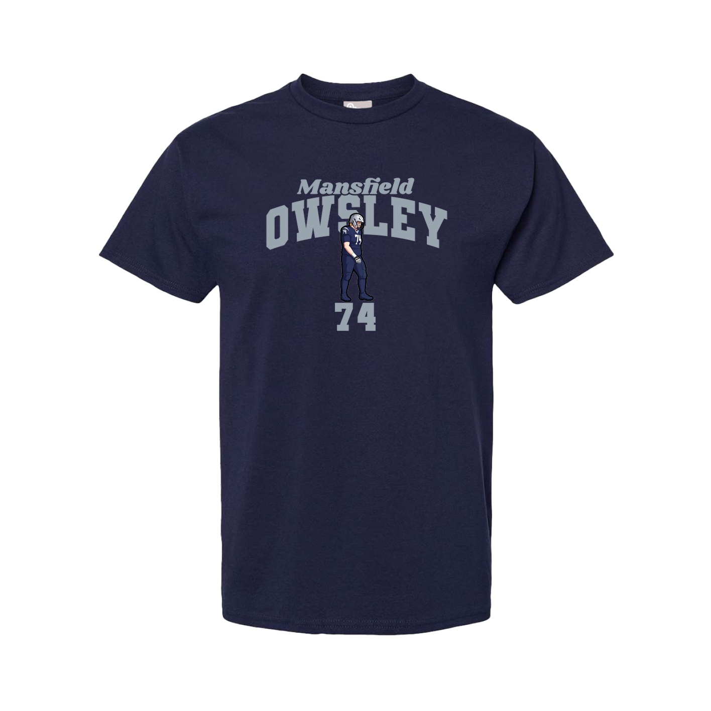 Tee — Signature Arch in Navy