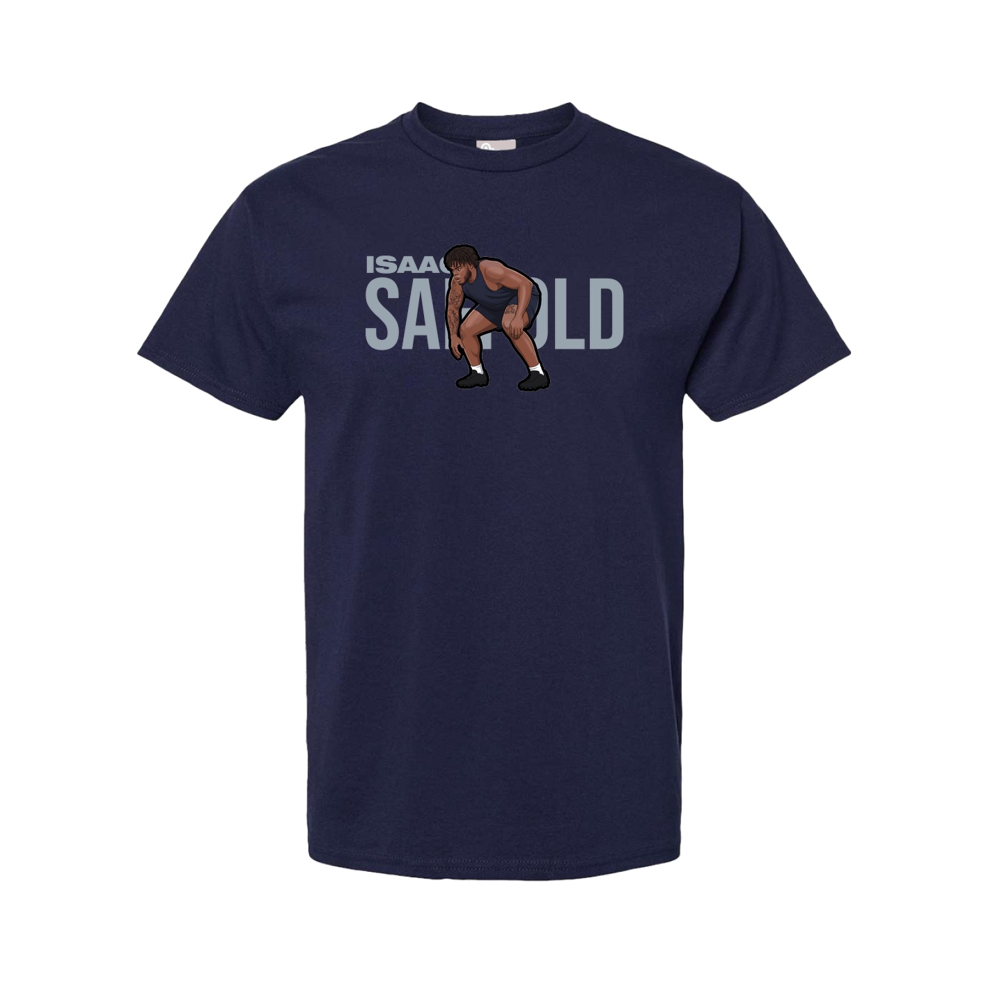 Youth Tee — Player Name in Navy