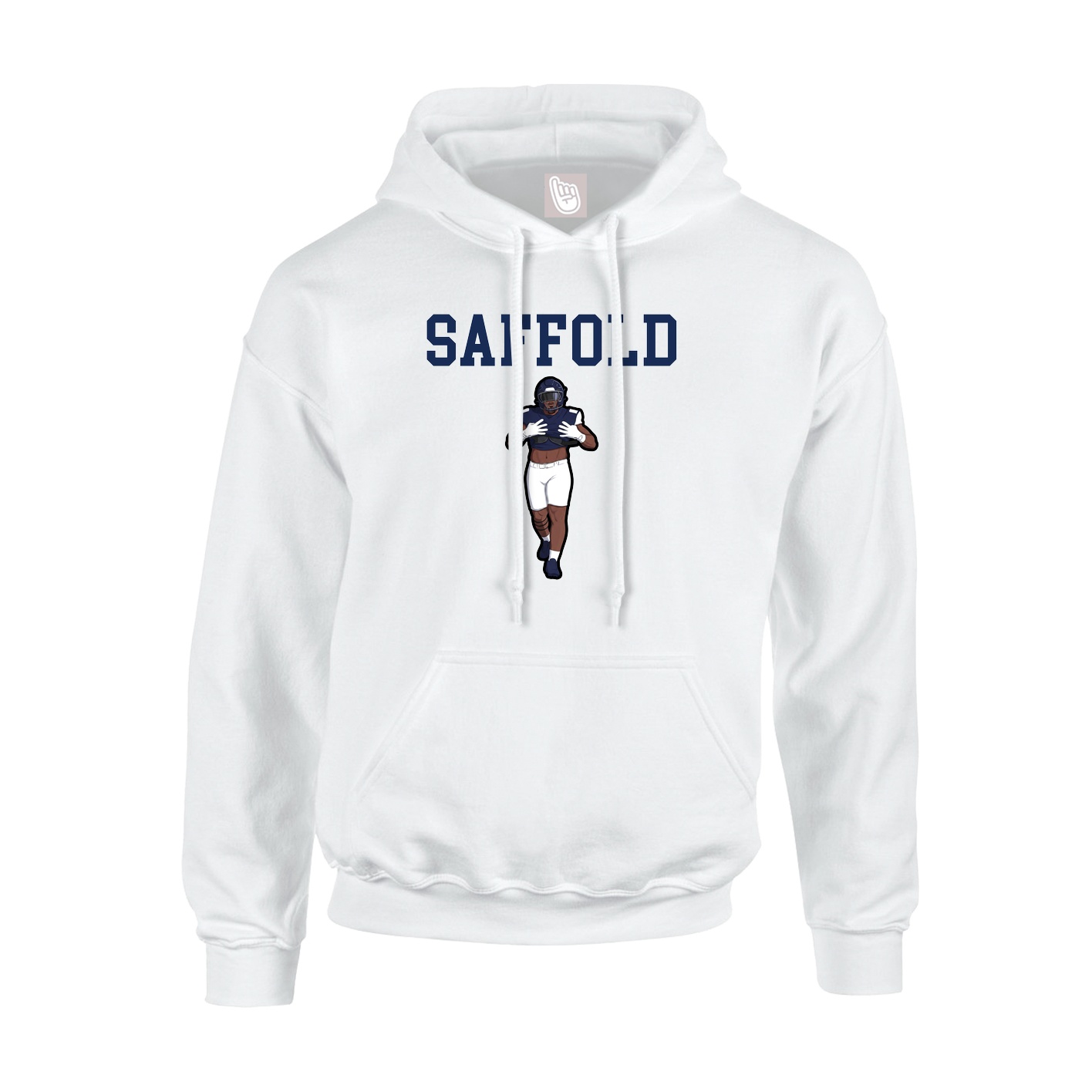 Youth Hoodie — Shirsey in White