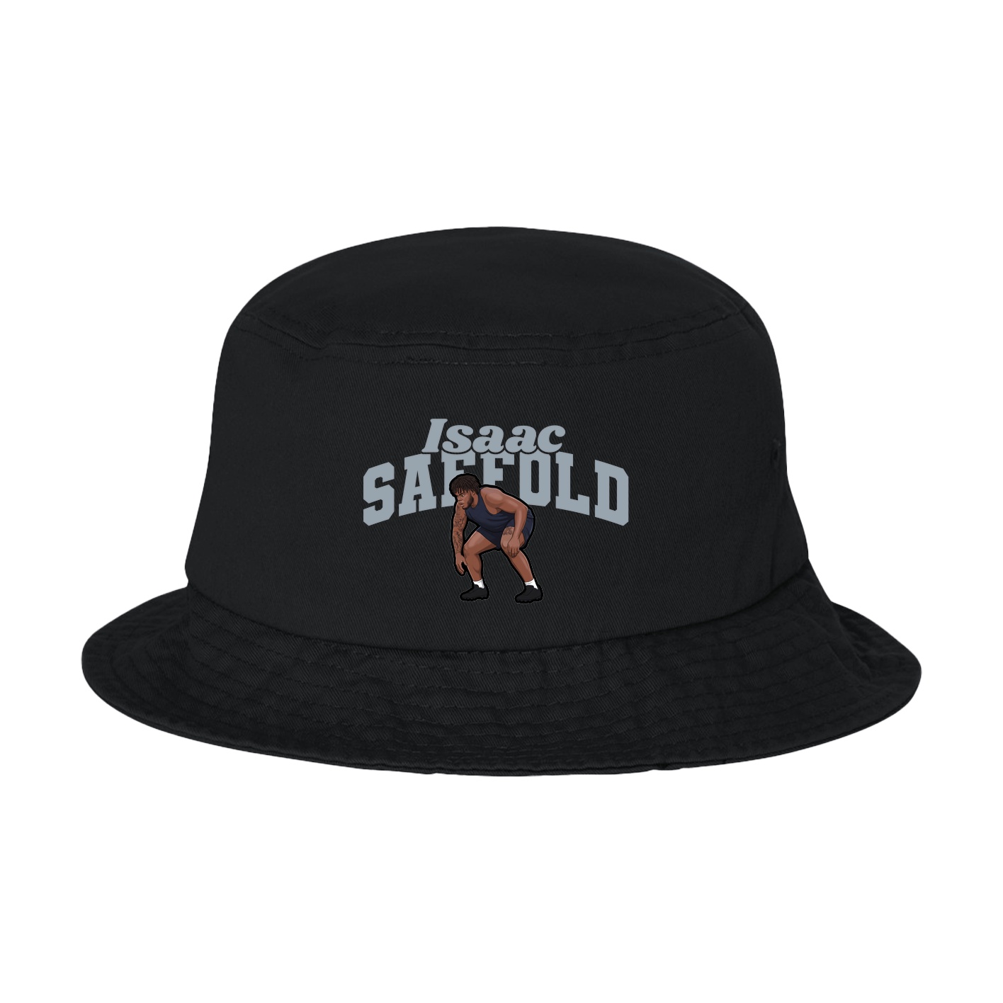 Bucket Cap — Signature Arch in Black