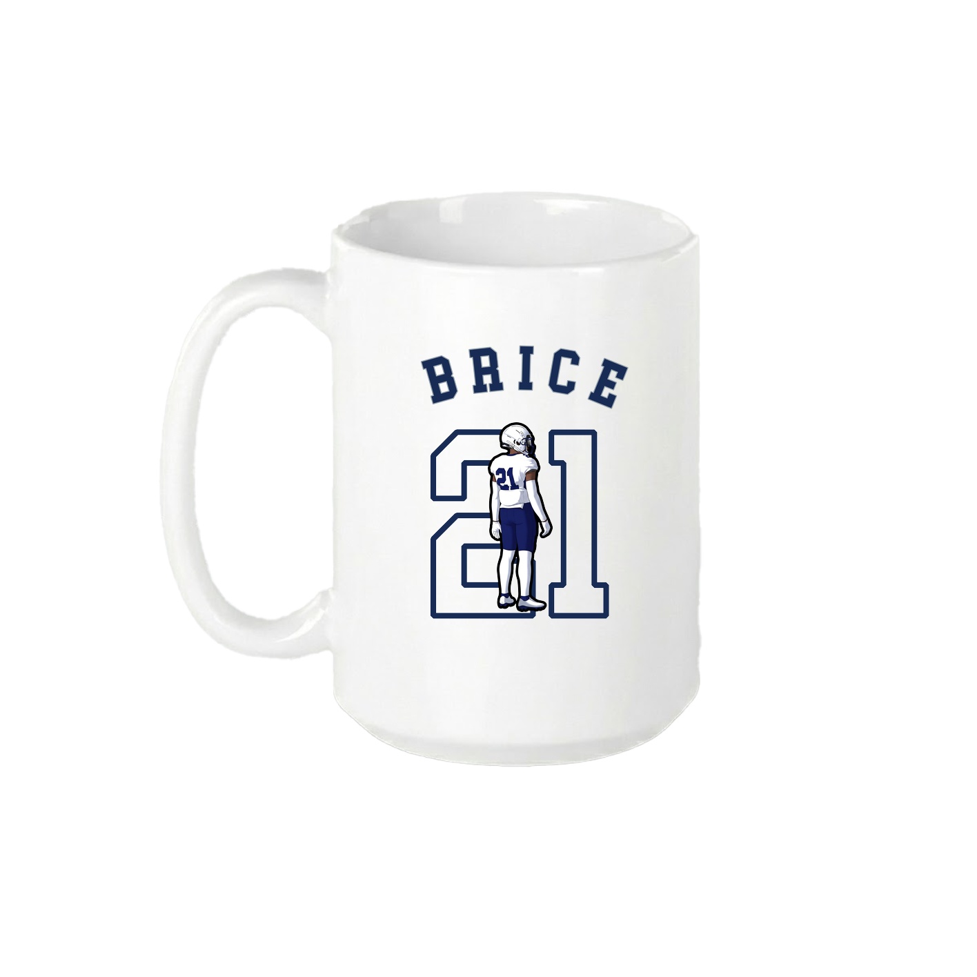 15oz Coffee Mug — Shirsey Arch in White