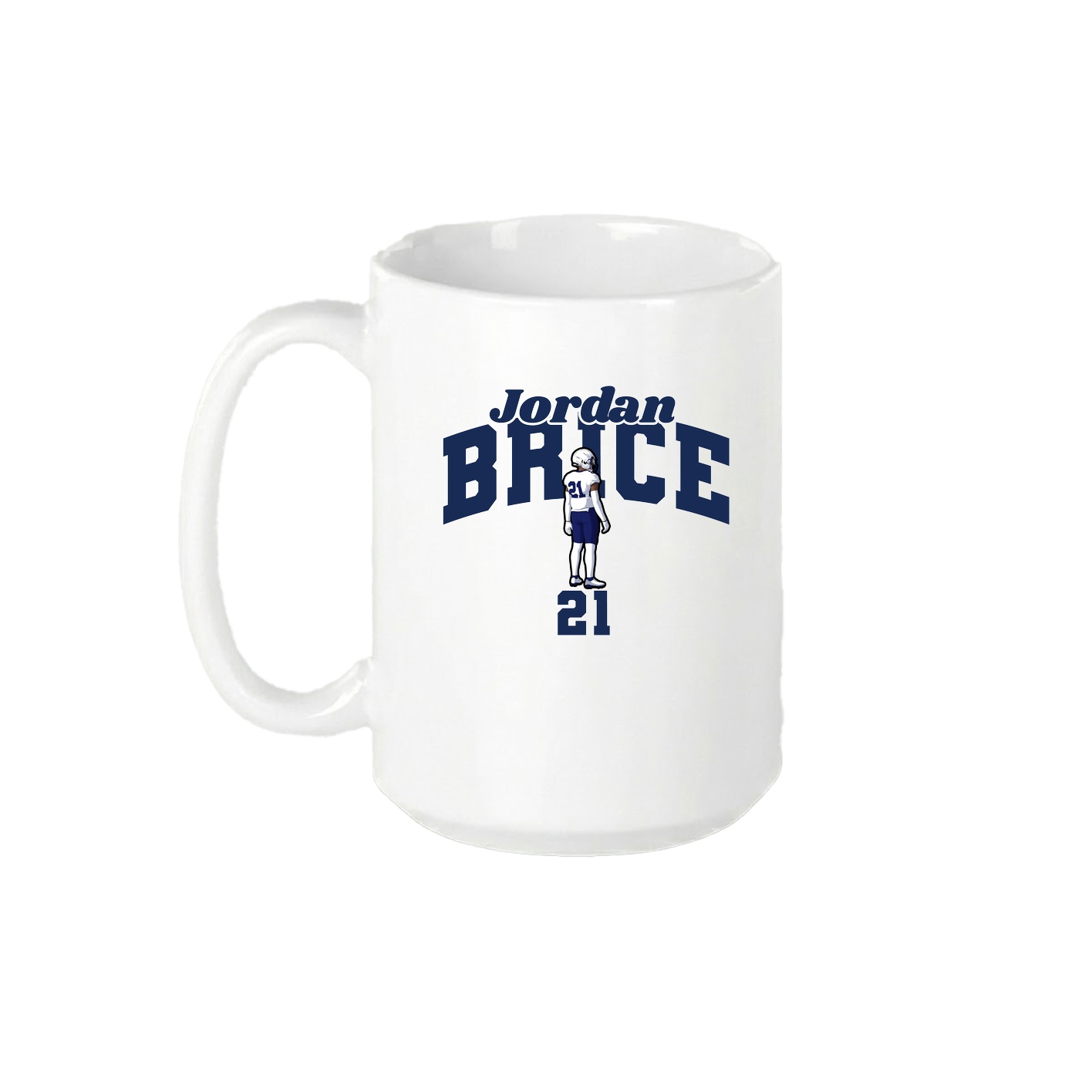 15oz Coffee Mug — Signature Arch in White