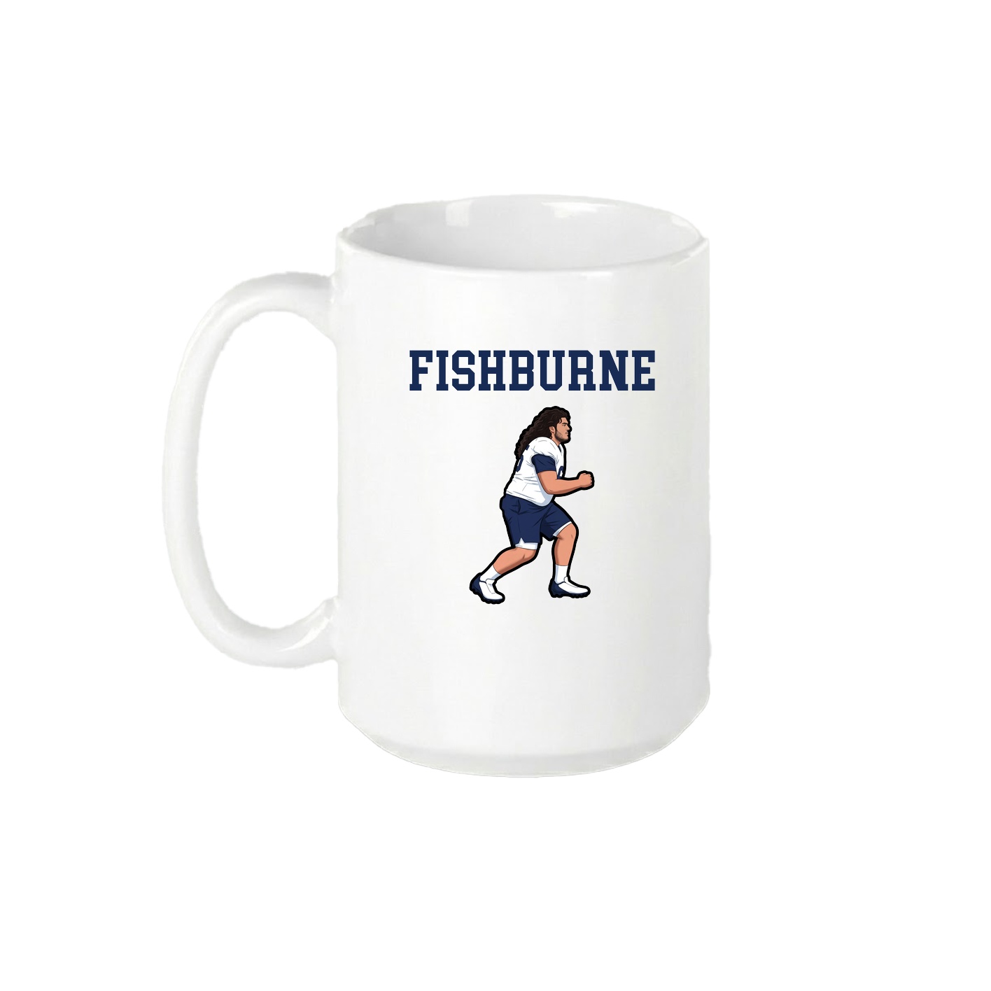15oz Coffee Mug — Shirsey in White