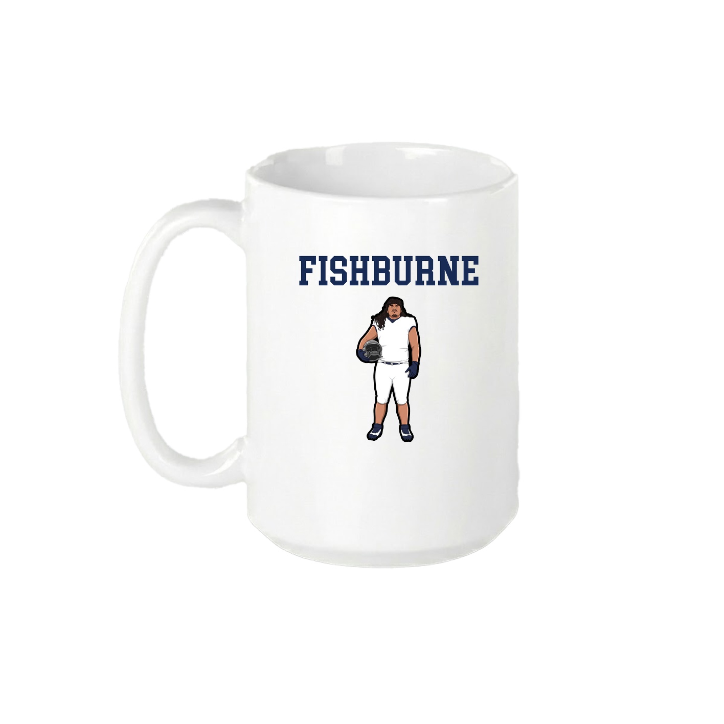 15oz Coffee Mug — Shirsey in White