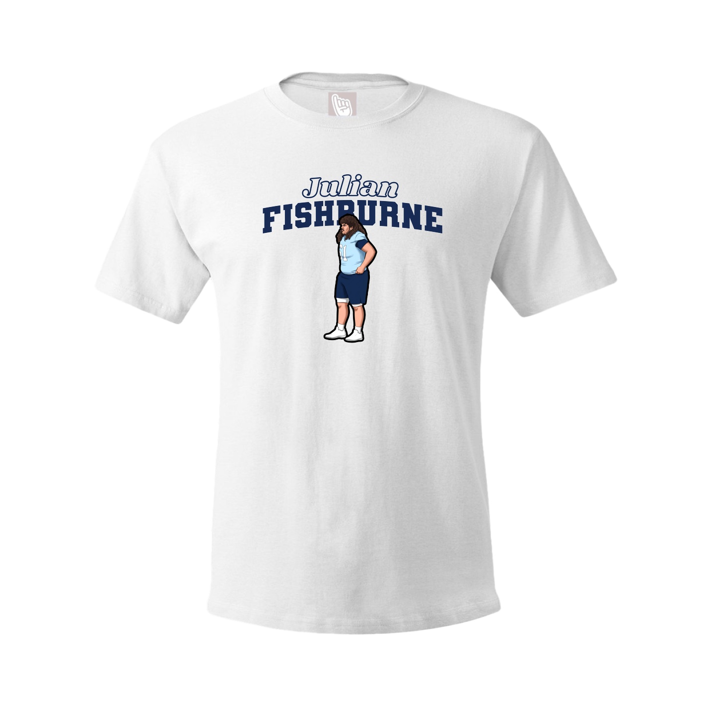 Tee — Name Arch in White