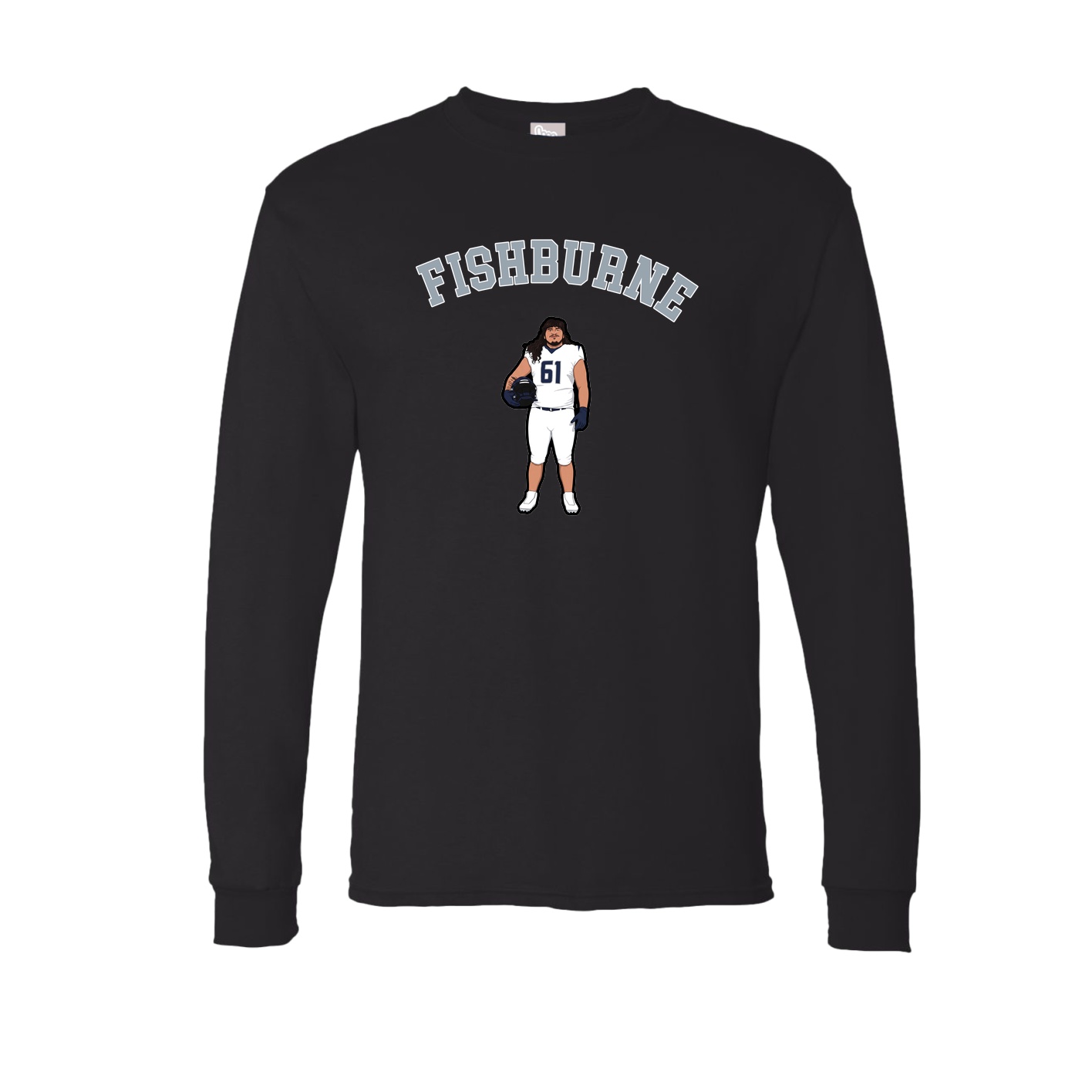 Long Sleeve Tee — Shirsey Arch in Black