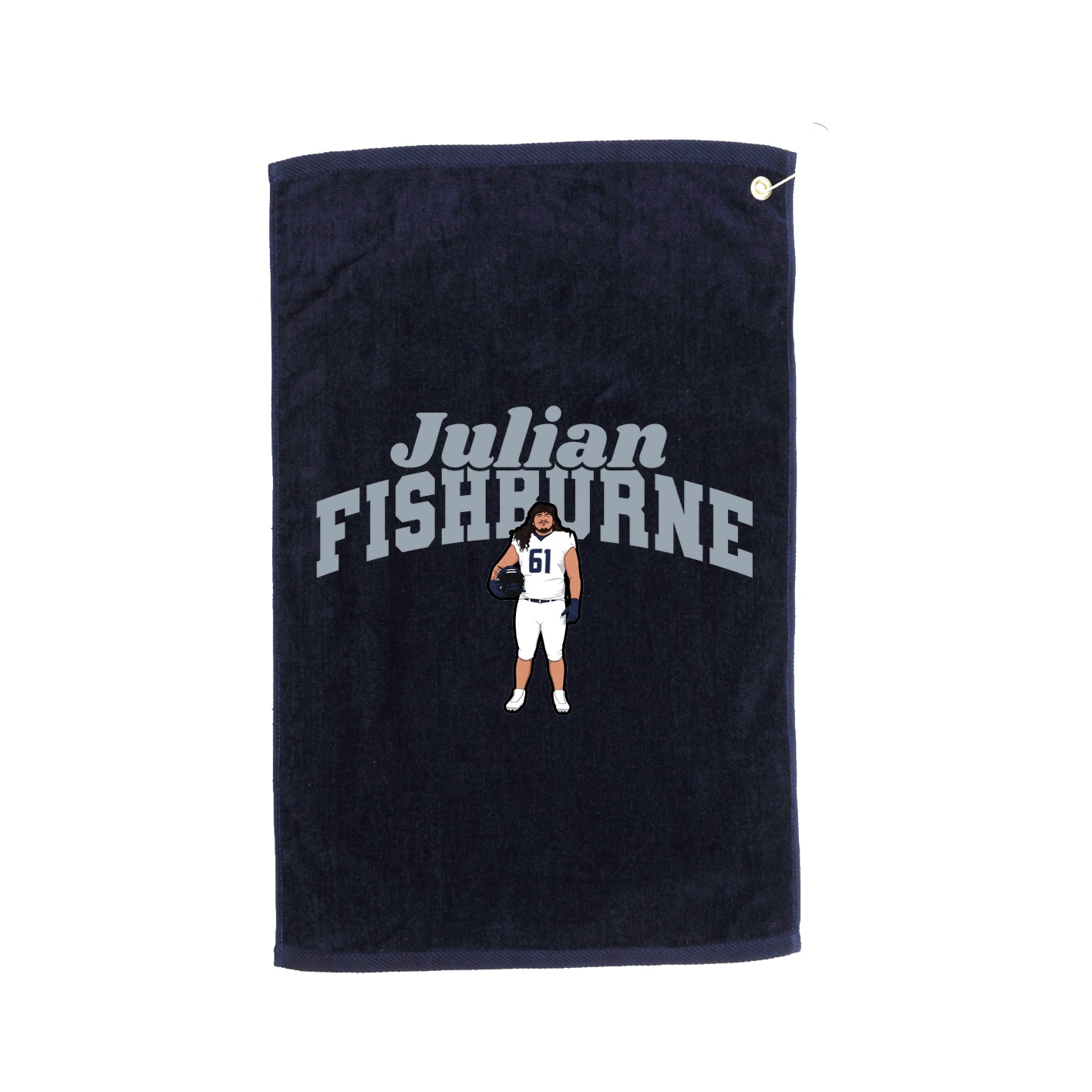 Golf Towel — Signature Arch in Navy