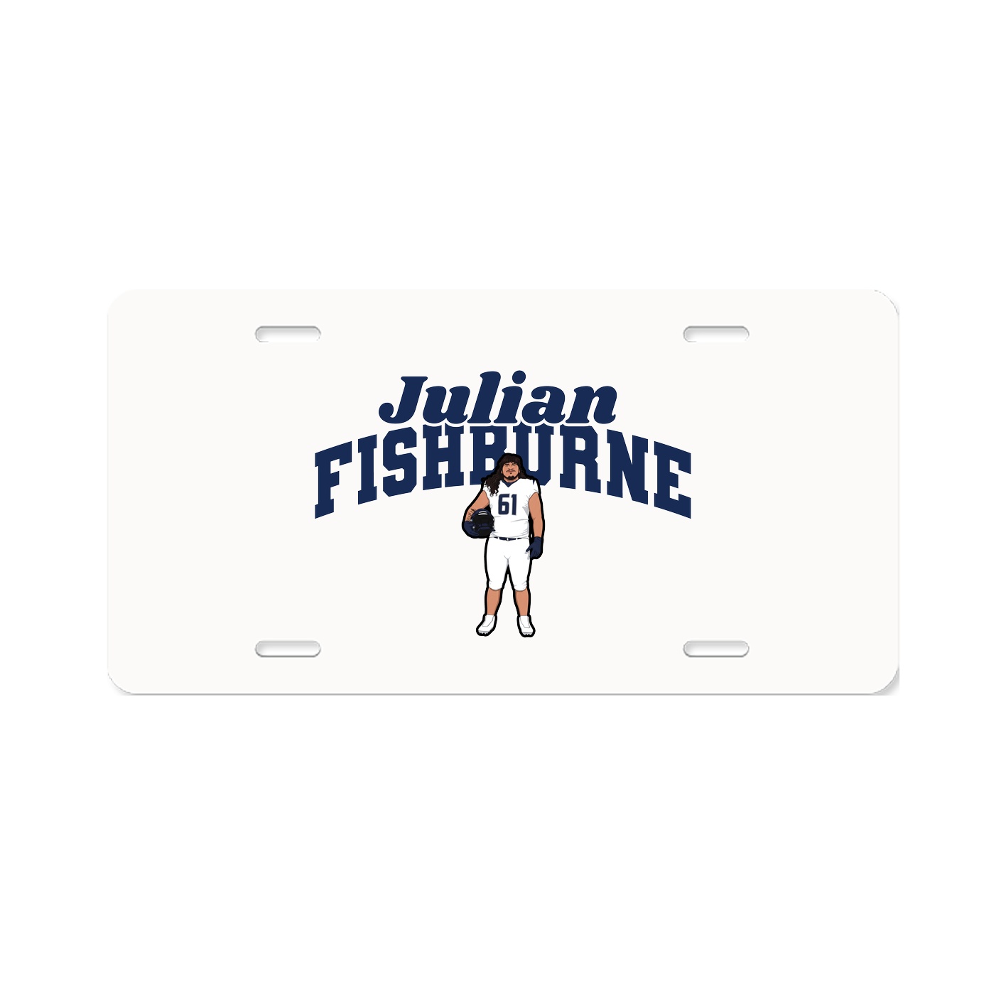 License Plate — Signature Arch in Classic